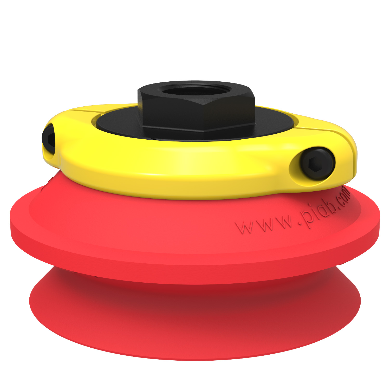 Piab Suction cup B75-2 Silicone with filter, G3/8 female, with mesh filter