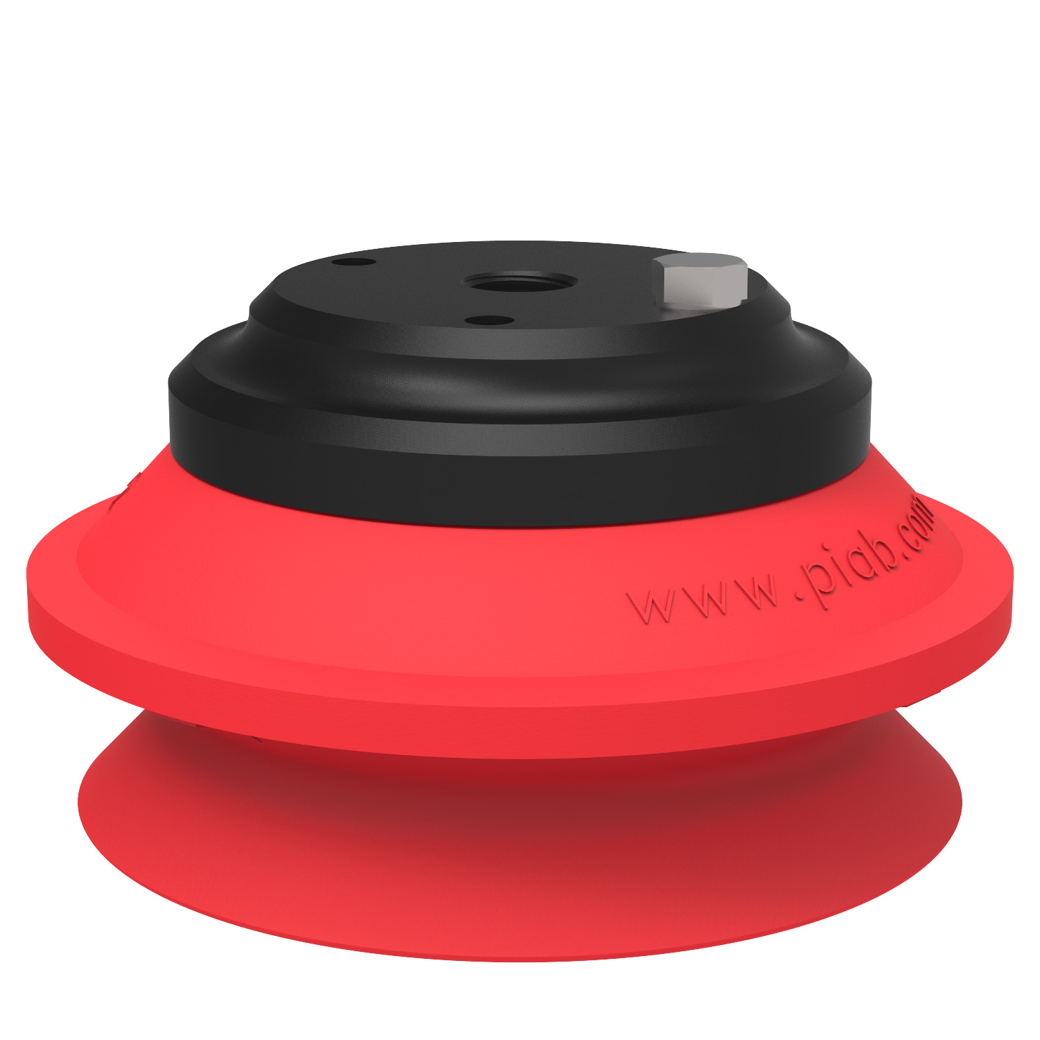 Piab Suction cup B75-2 Silicone, 3/8 NPSF female Al, with mesh filter