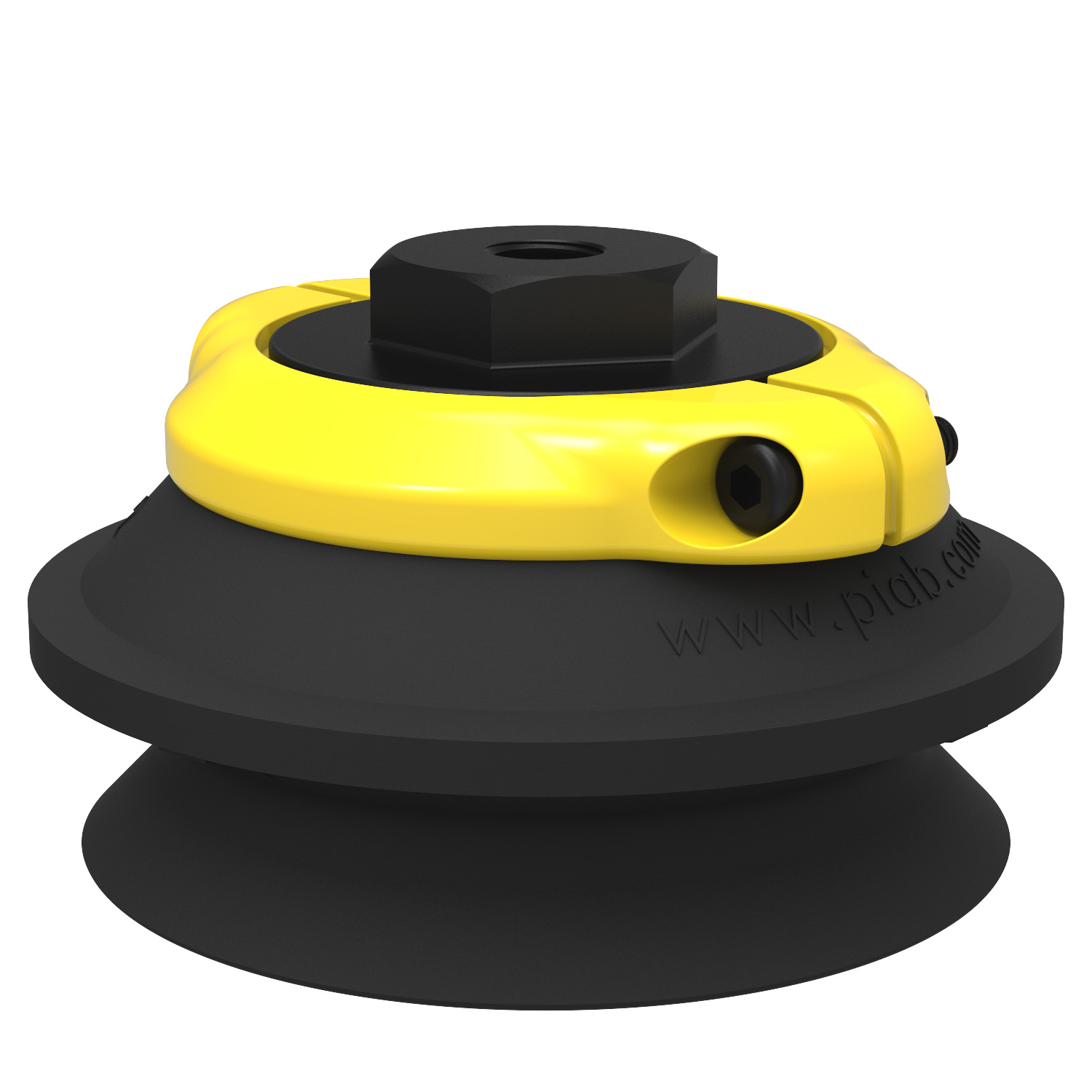 Piab Suction cup B75-2 Nitrile-PVC with filter, 1/8 NPSF female, with mesh filter