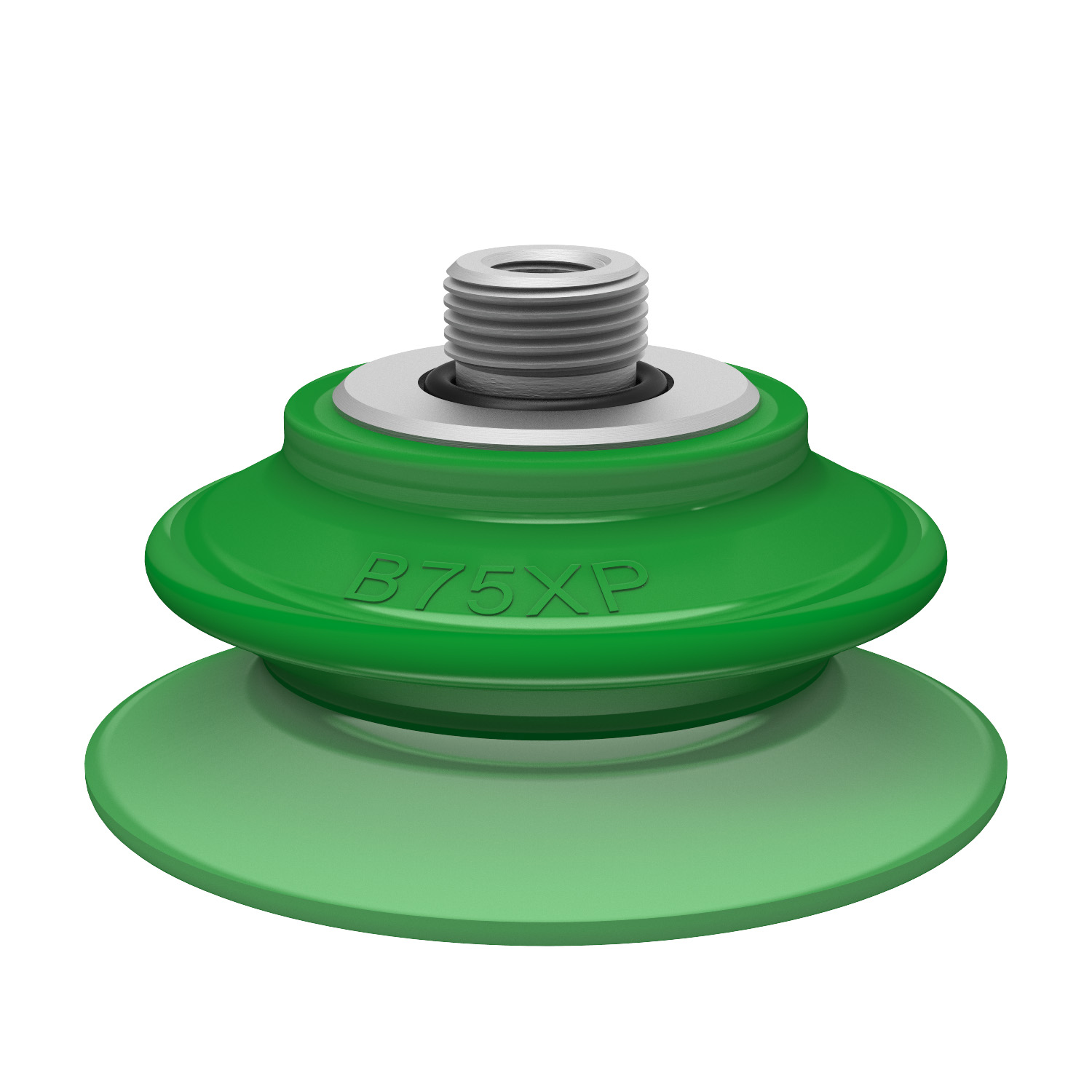 Piab Suction cup B75XP Polyurethane 60 , G3/8 male / 1/8 NPSF female