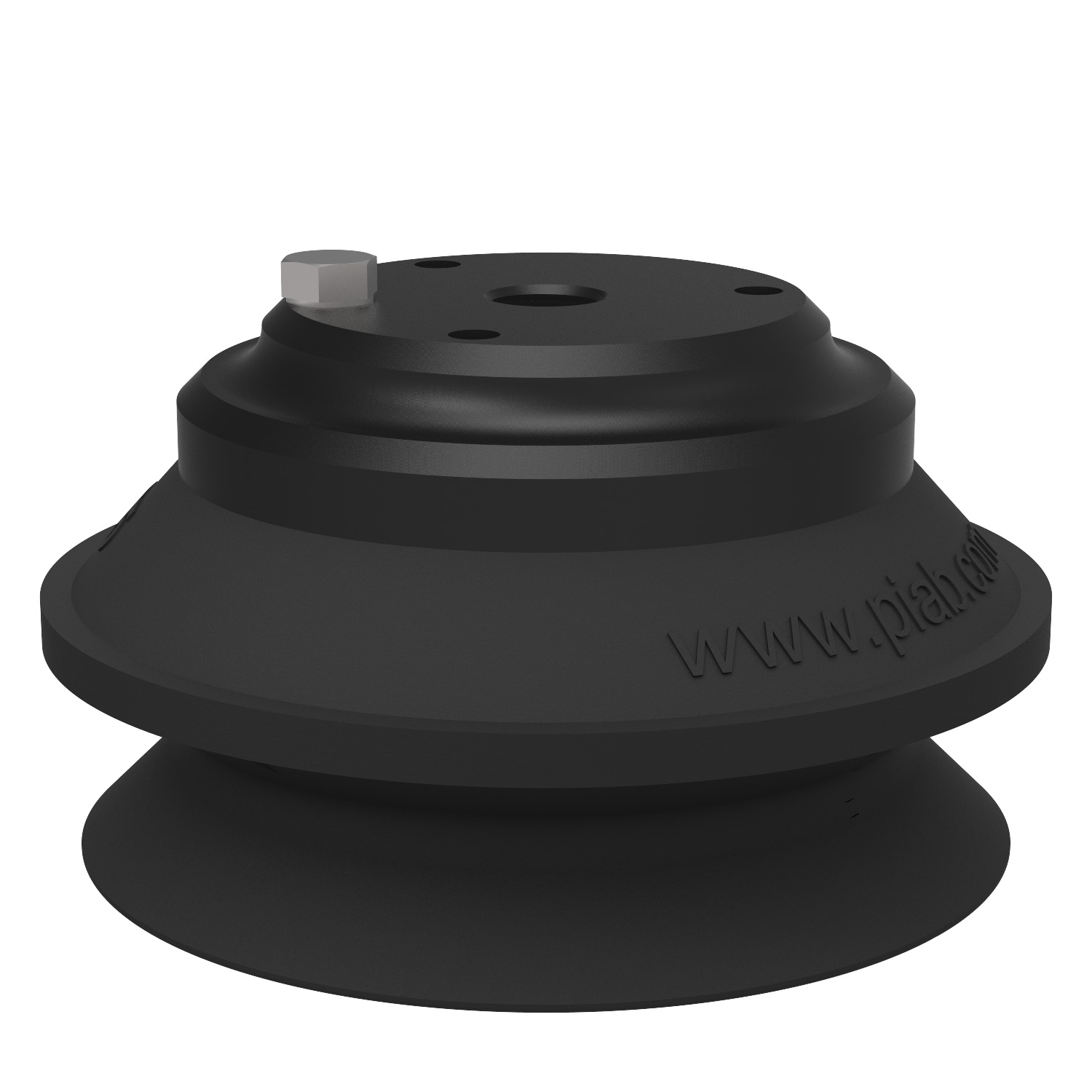 Piab Suction cup B75 Nitrile-PVC, 3/8 NPSF female Al, with mesh filter