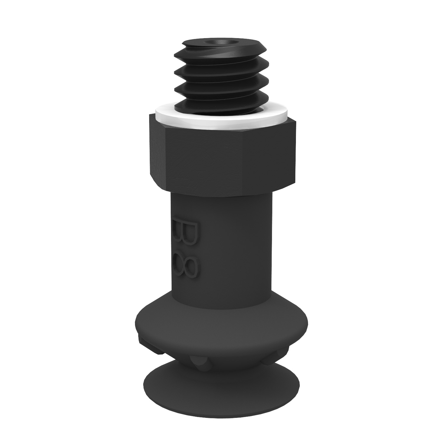 Piab Suction cup B8 Chloroprene, M5 male