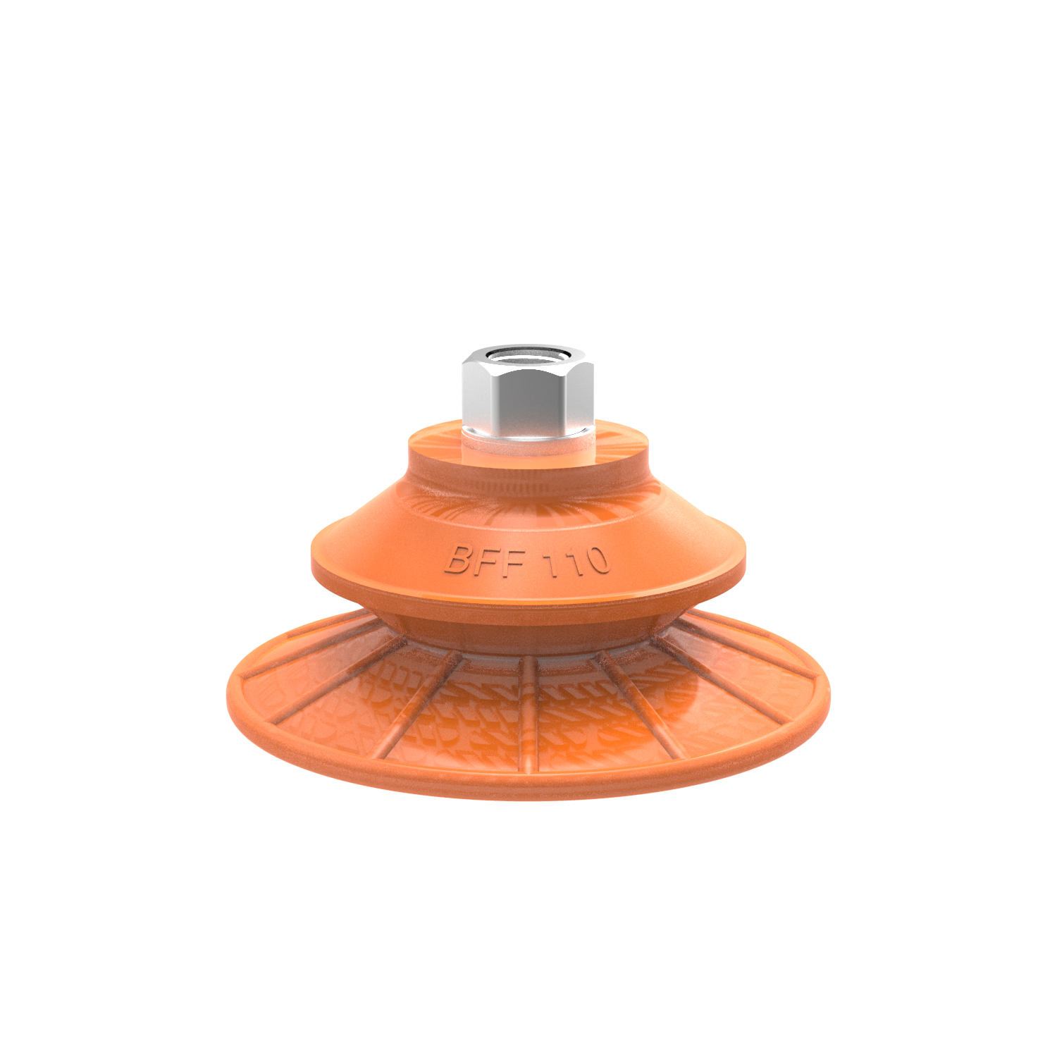 Piab Suction cup BFF110P Polyurethane 55/60 G3/8 female with mesh filter