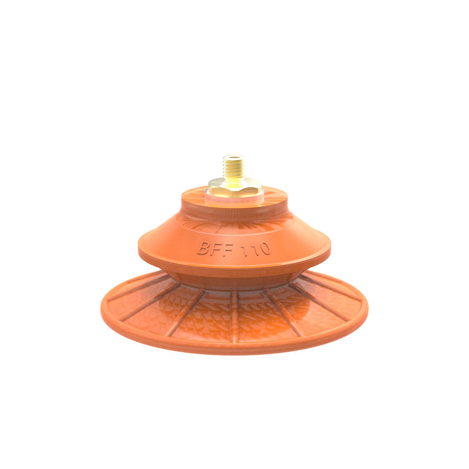 Piab Suction cup BFF110P Polyurethane 55/60 M10x1,5 male with mesh filter