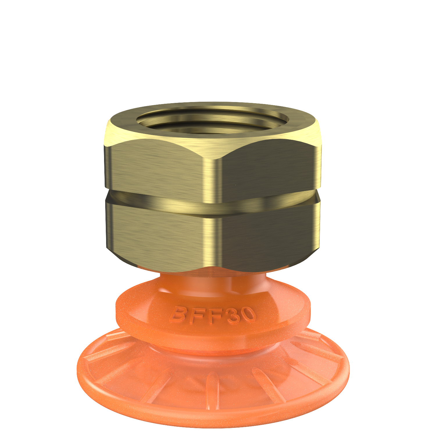 Piab Suction cup BFF30P Polyurethane 55/60, 3/8 NPT female
