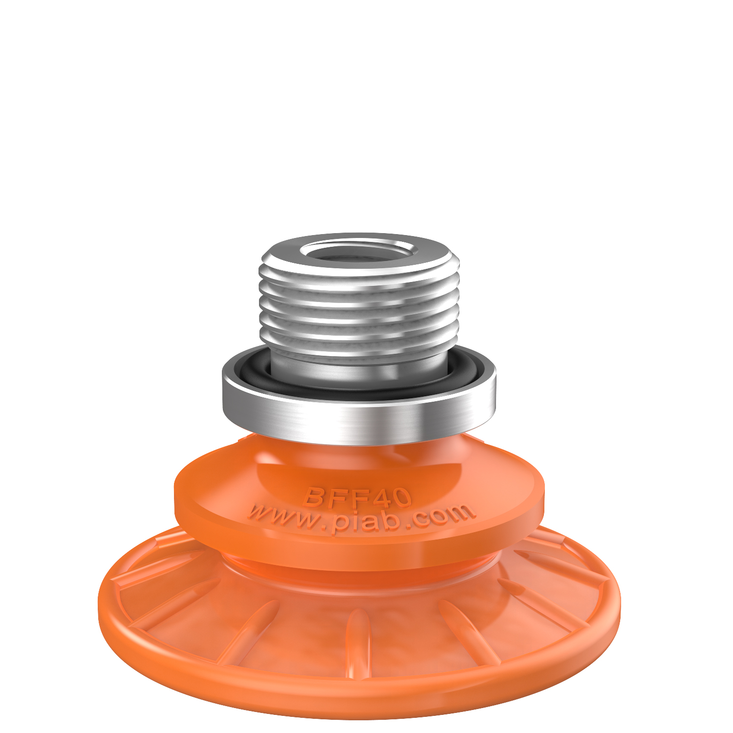 Piab Suction cup BFF40P Polyurethane 55/60, G3/8 male, with mesh filter