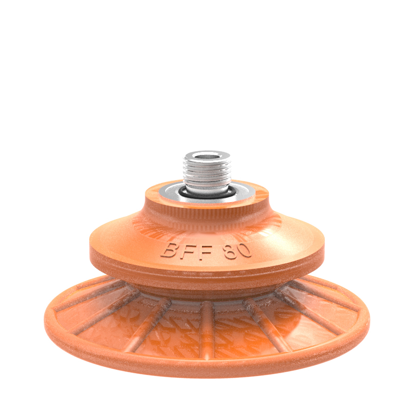 Piab Suction cup BFF80P Polyurethane 55/60 G1/4 male with mesh filter