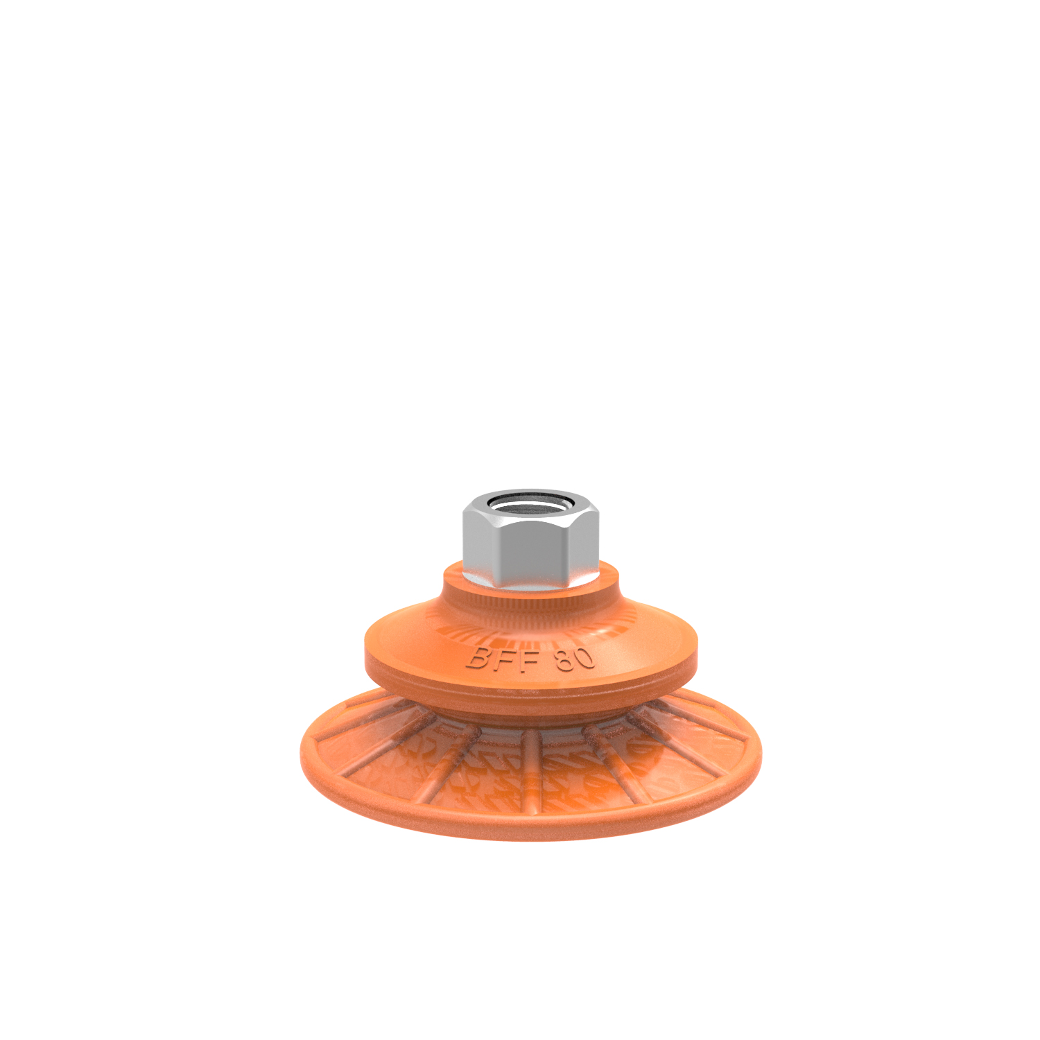 Piab Suction cup BFF80TP Polyurethane 55/60/30 G3/8 female with mesh filter