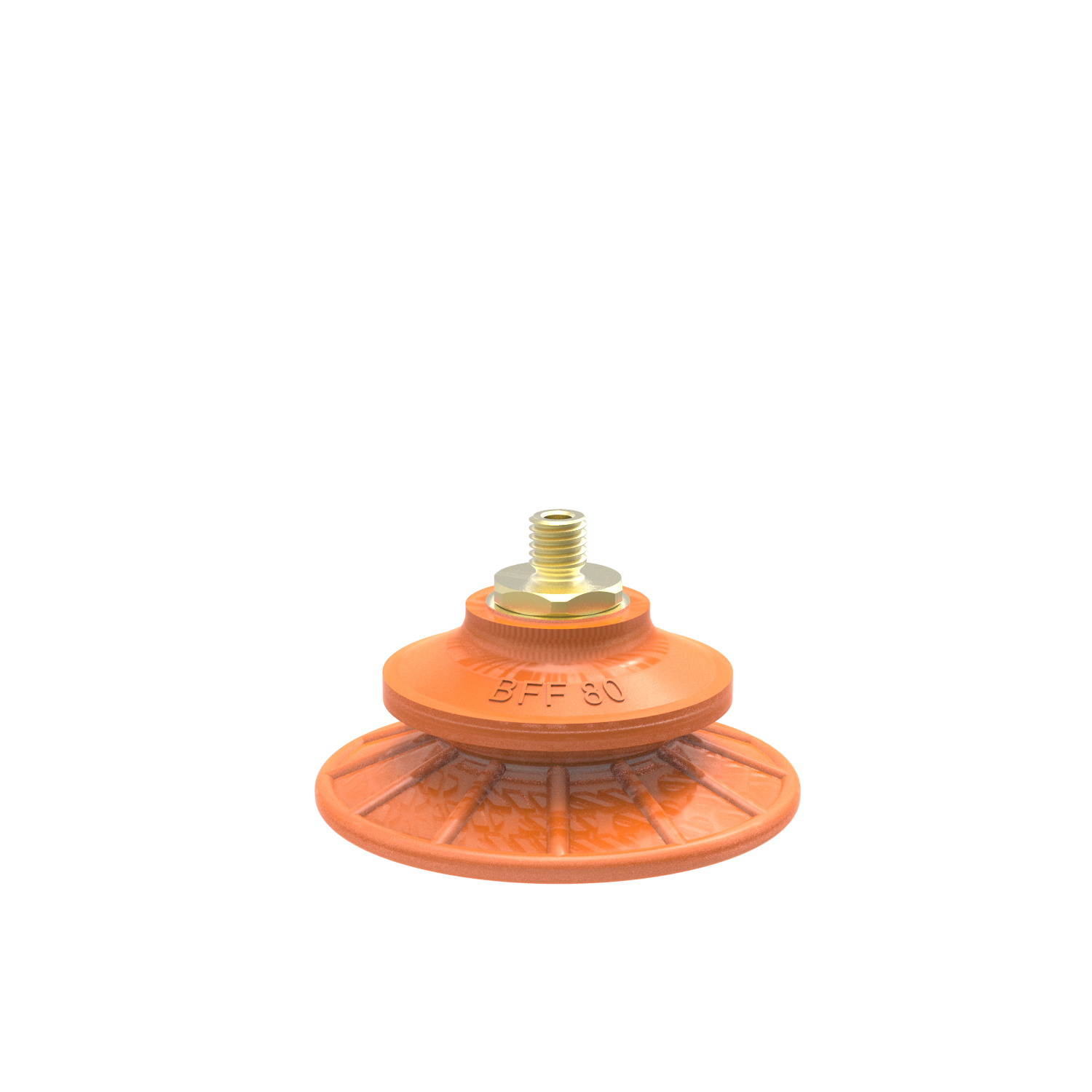 Piab Suction cup BFF80TP Polyurethane 55/60/30 M10x1,5 male with mesh filter