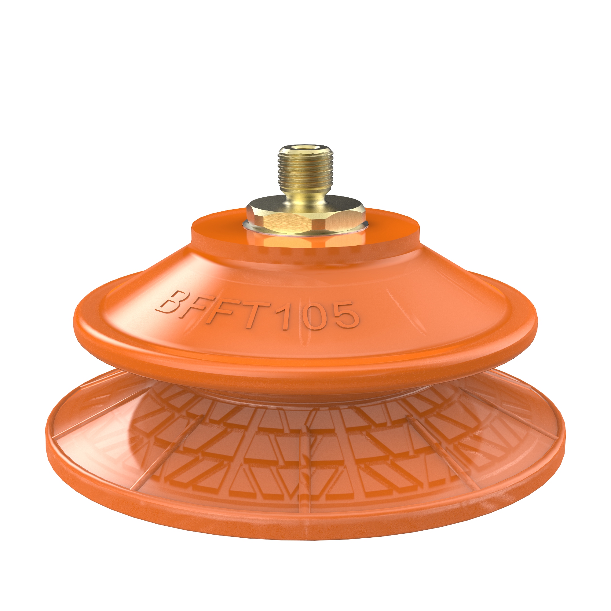 Piab Suction cup BFFT105P Polyurethane 60/60/30, M10x1,5 male with mesh filter