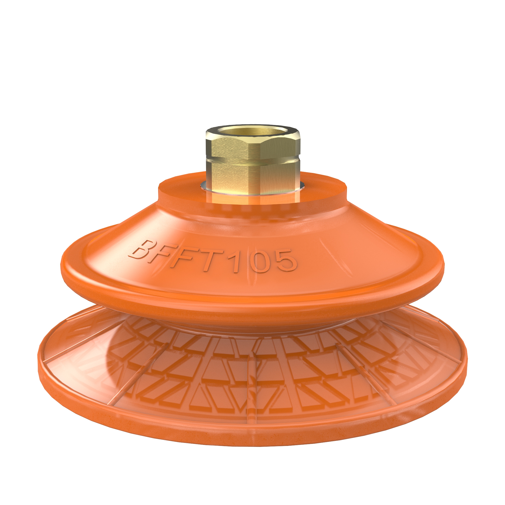 Piab Suction cup BFFT105P Polyurethane 60/60/30, 3/8 NPT female with mesh filter