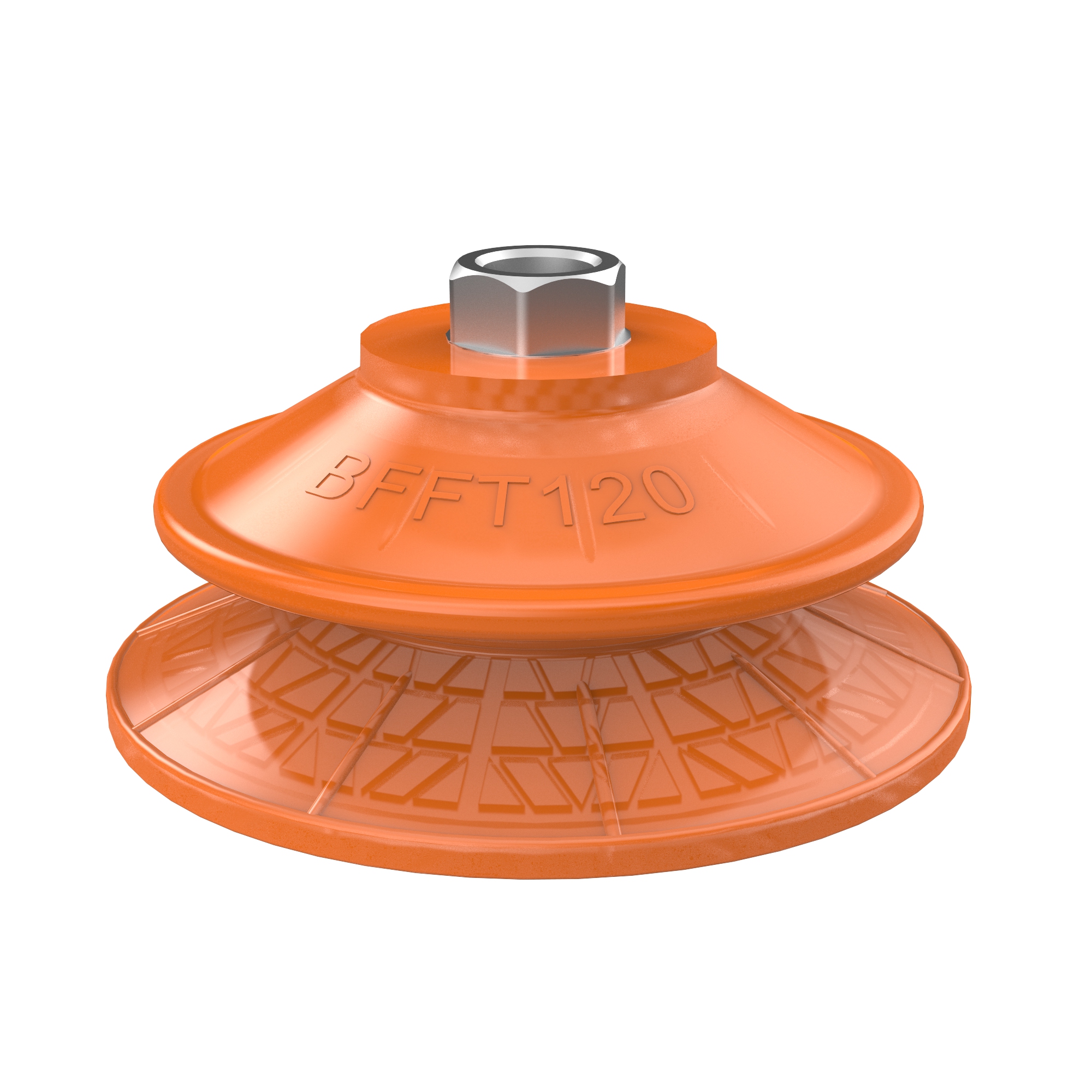 Piab Suction cup BFFT120P Polyurethane 60/60/30, G3/8 female with mesh filter