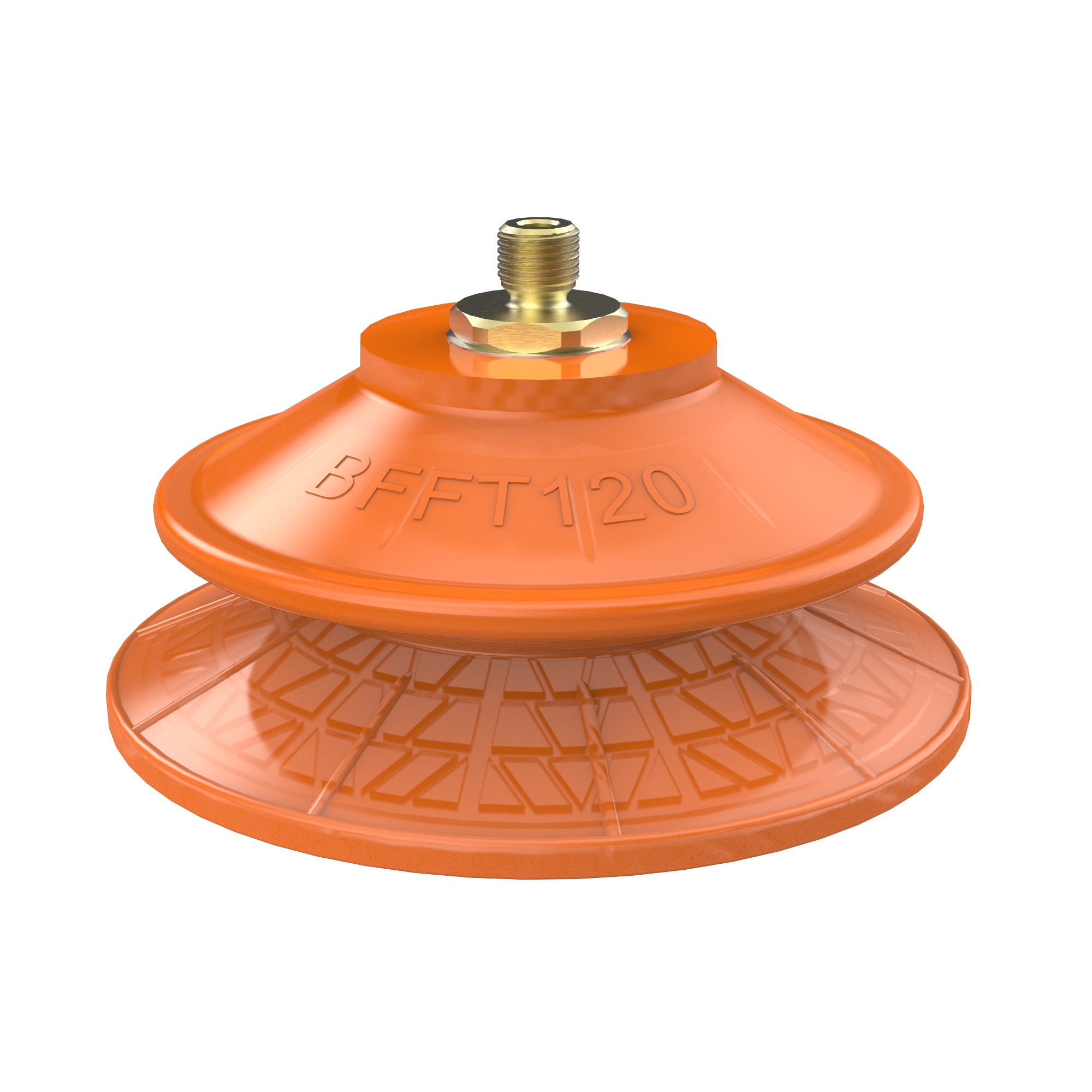 Piab Suction cup BFFT120P Polyurethane 60/60/30, M10x1,5 male with mesh filter