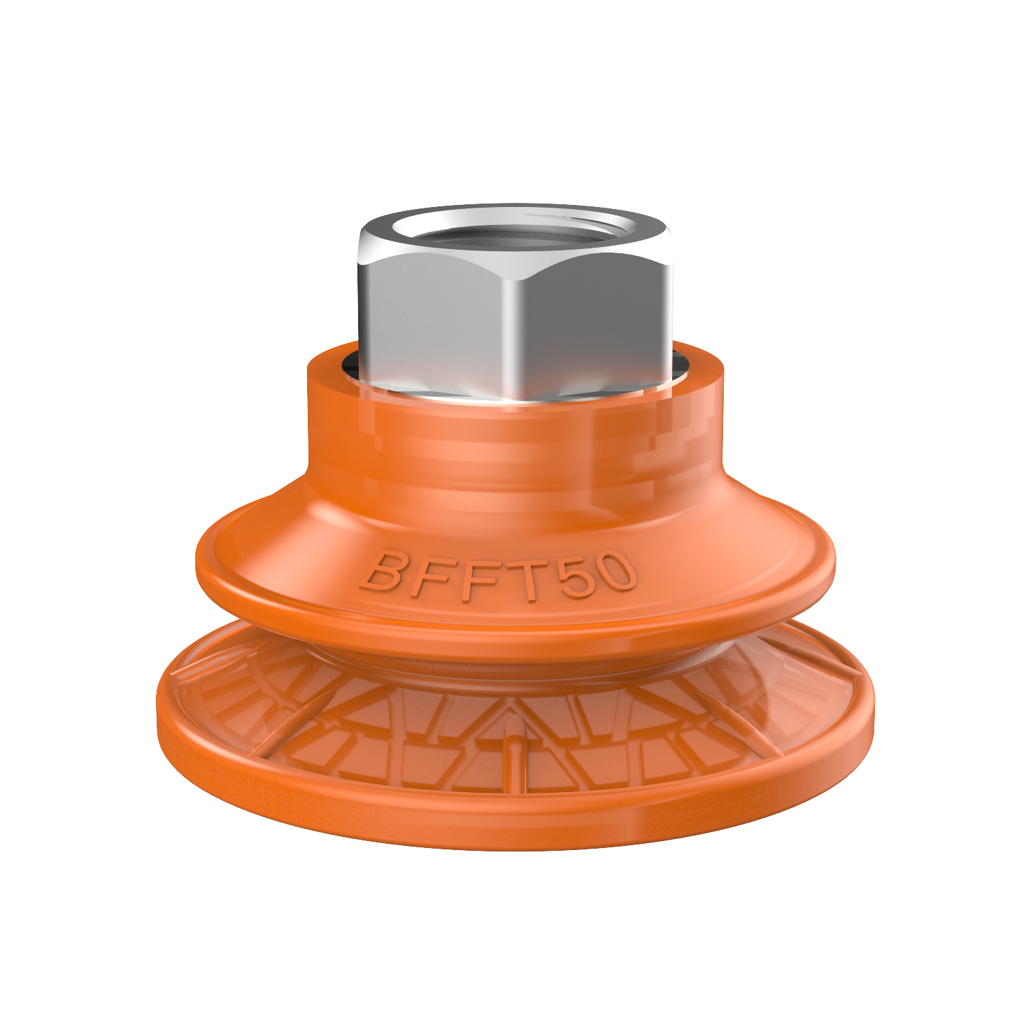 Piab Suction cup BFFT50P Polyurethane 60/60/30, G3/8 female, with mesh filter