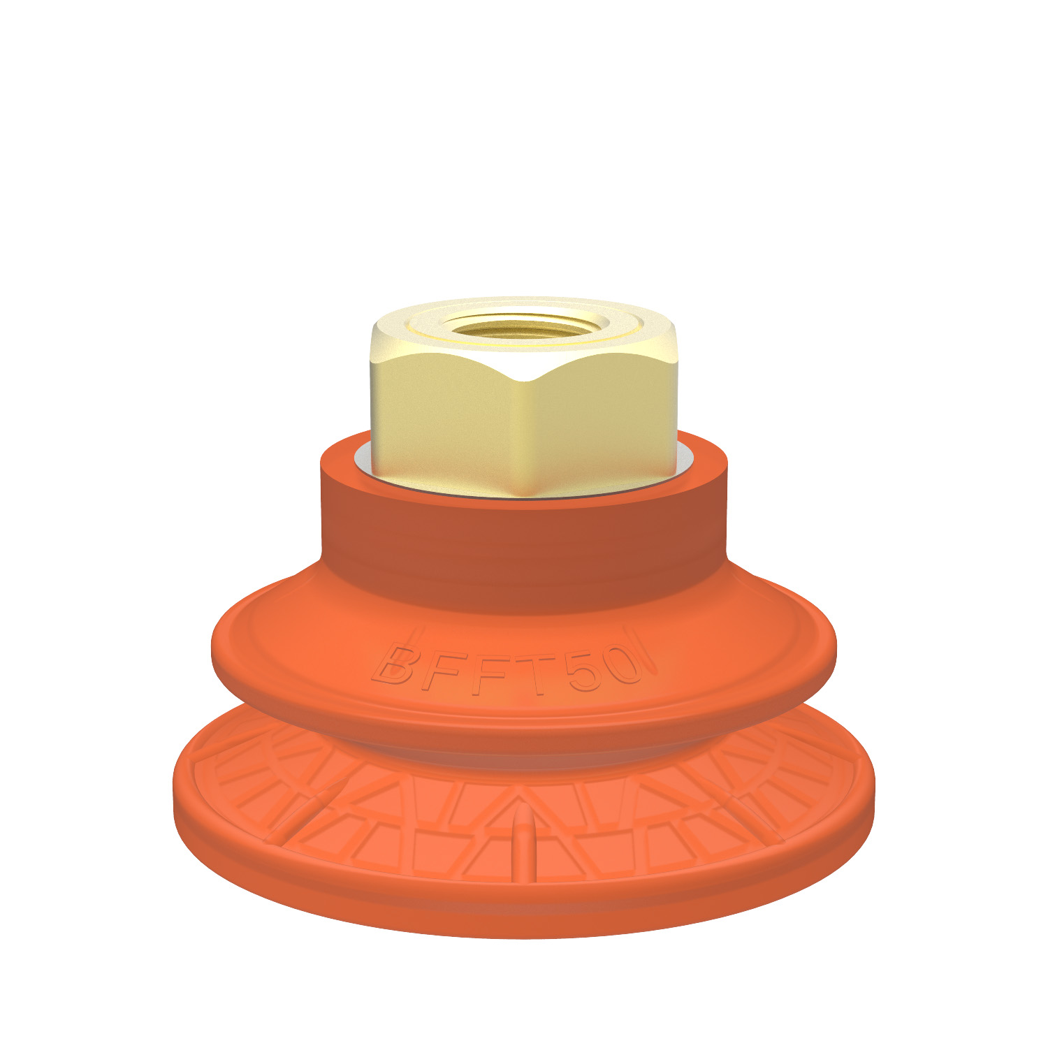 Piab Suction cup BFFT50P Polyurethane 60/60/30, G1/4 female, with mesh filter