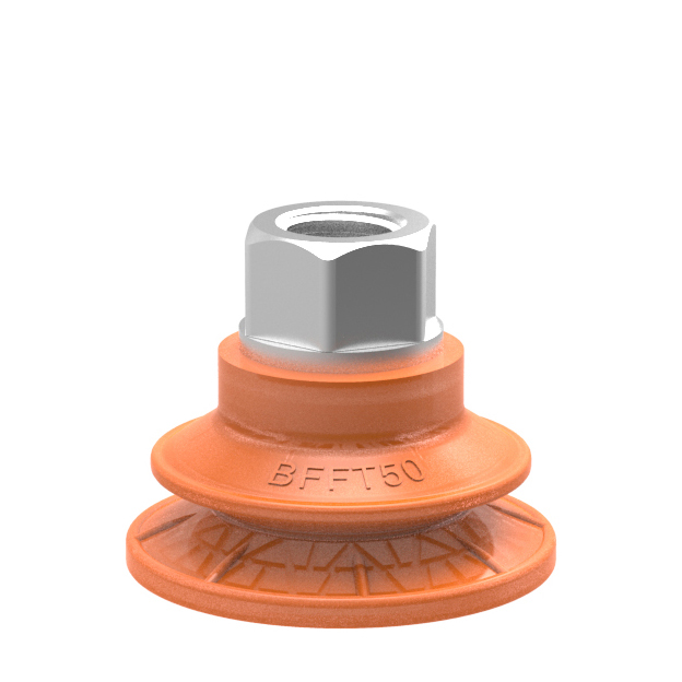 Piab Suction cup BFFT50P Polyurethane 60/60/30 G3/8 female with mesh filter, 17 mm thread