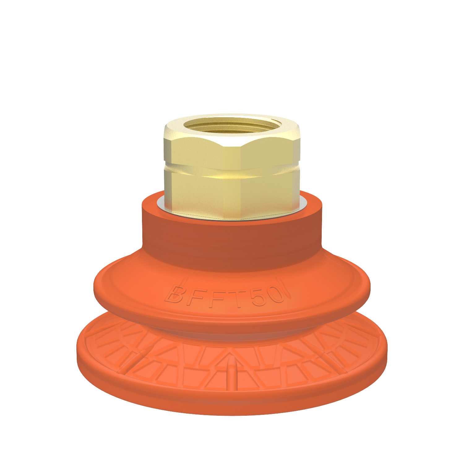 Piab Suction cup BFFT50P Polyurethane 60/60/30, 3/8 NPT female, with mesh filter