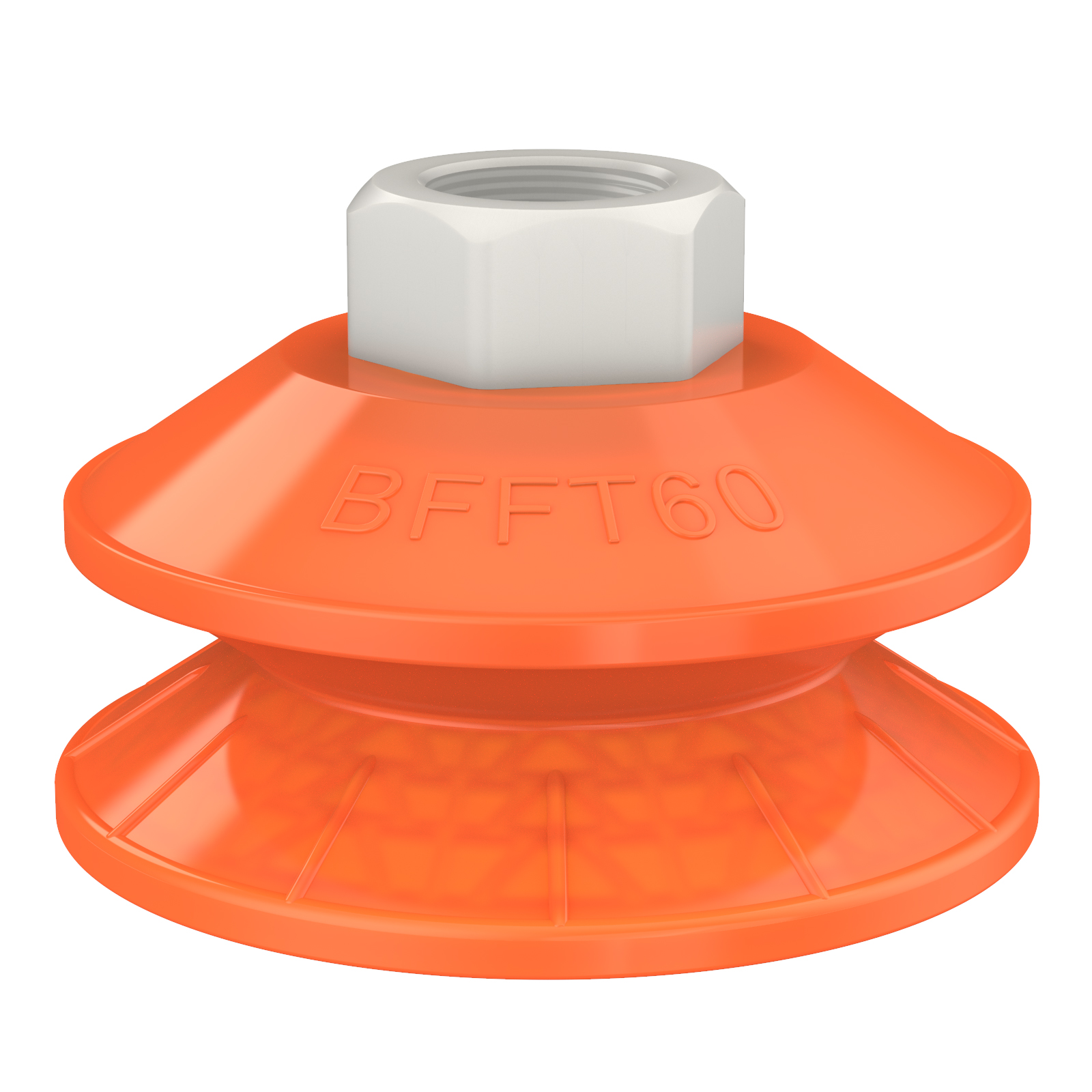Piab Suction cup BFFT60P-2 Polyurethane 60/60/30, G3/8 female plastic