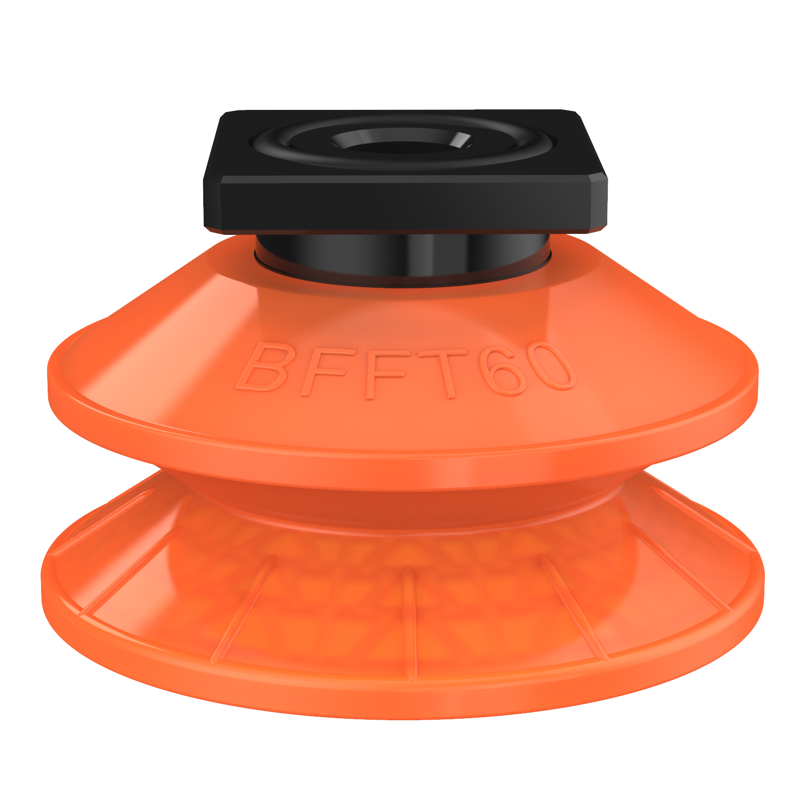 Piab Suction cup BFFT60P-2 Polyurethane 60/60/30, T-slot, with mesh filter