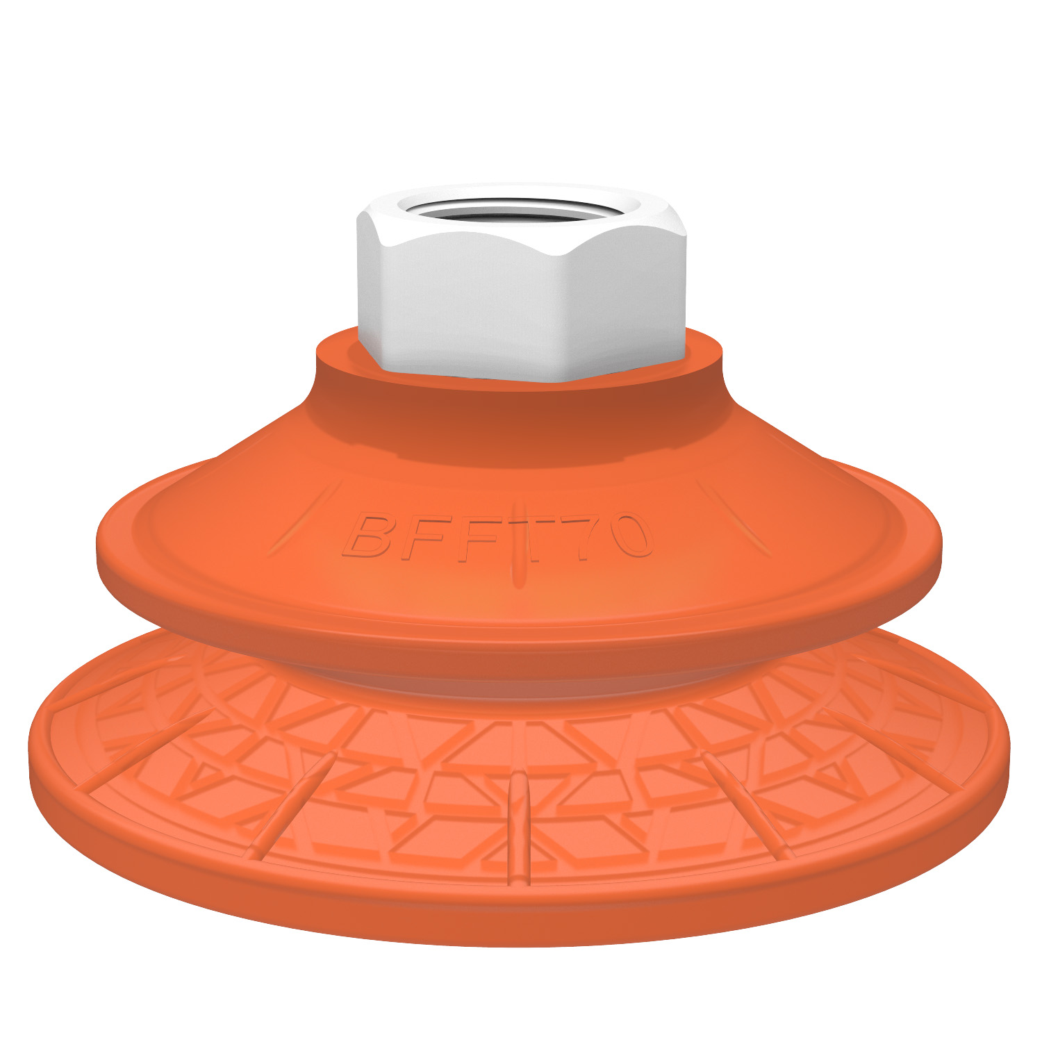 Piab Suction cup BFFT70P Polyurethane 60/60/30, G3/8 female plastic