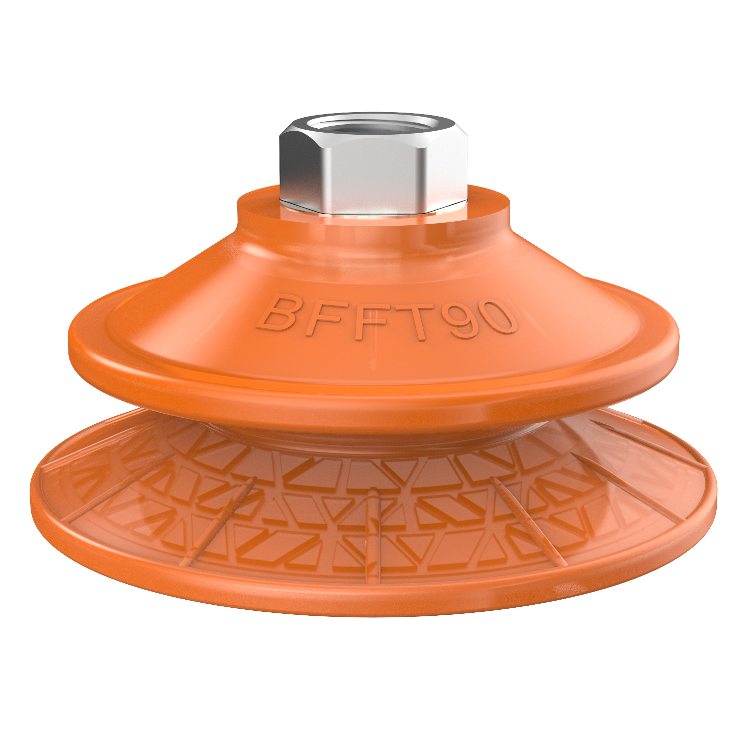 Piab Suction cup BFFT90P Polyurethane 60/60/30, G1/4 female, with mesh filter