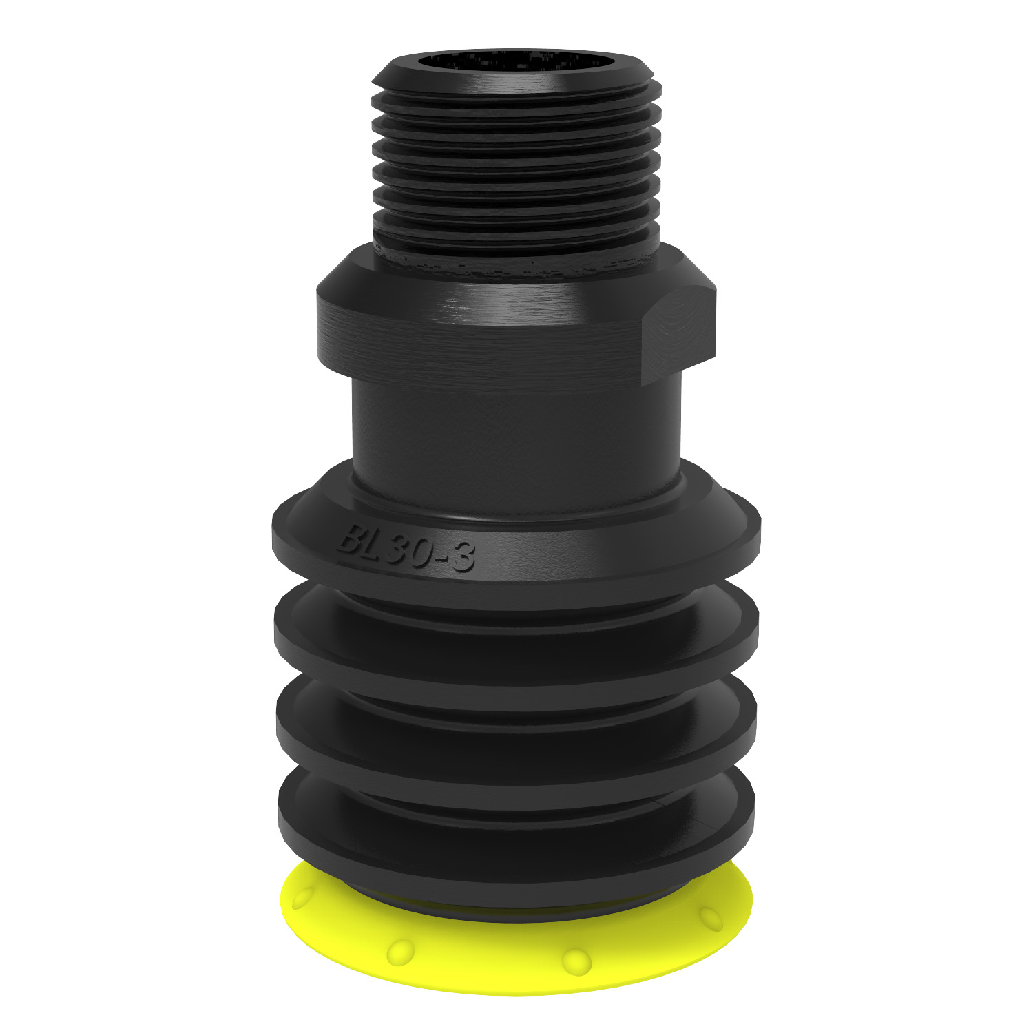 Piab Suction cup BL30-3P Polyurethane 30/70, 3/8 NPT male