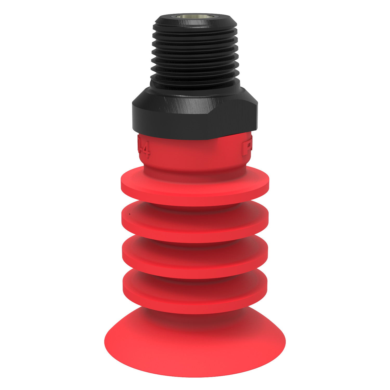 Piab Suction cup BL30-4 Silicone, 1/4 NPT male