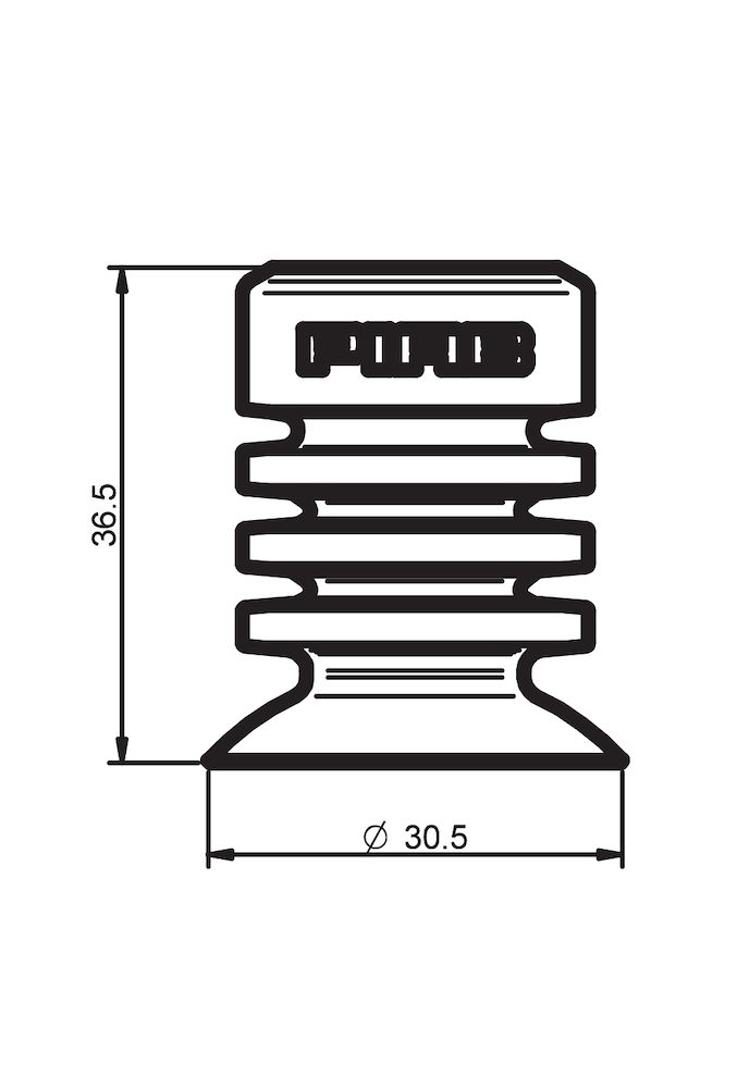 Piab Suction cup BL30-5 Silicone