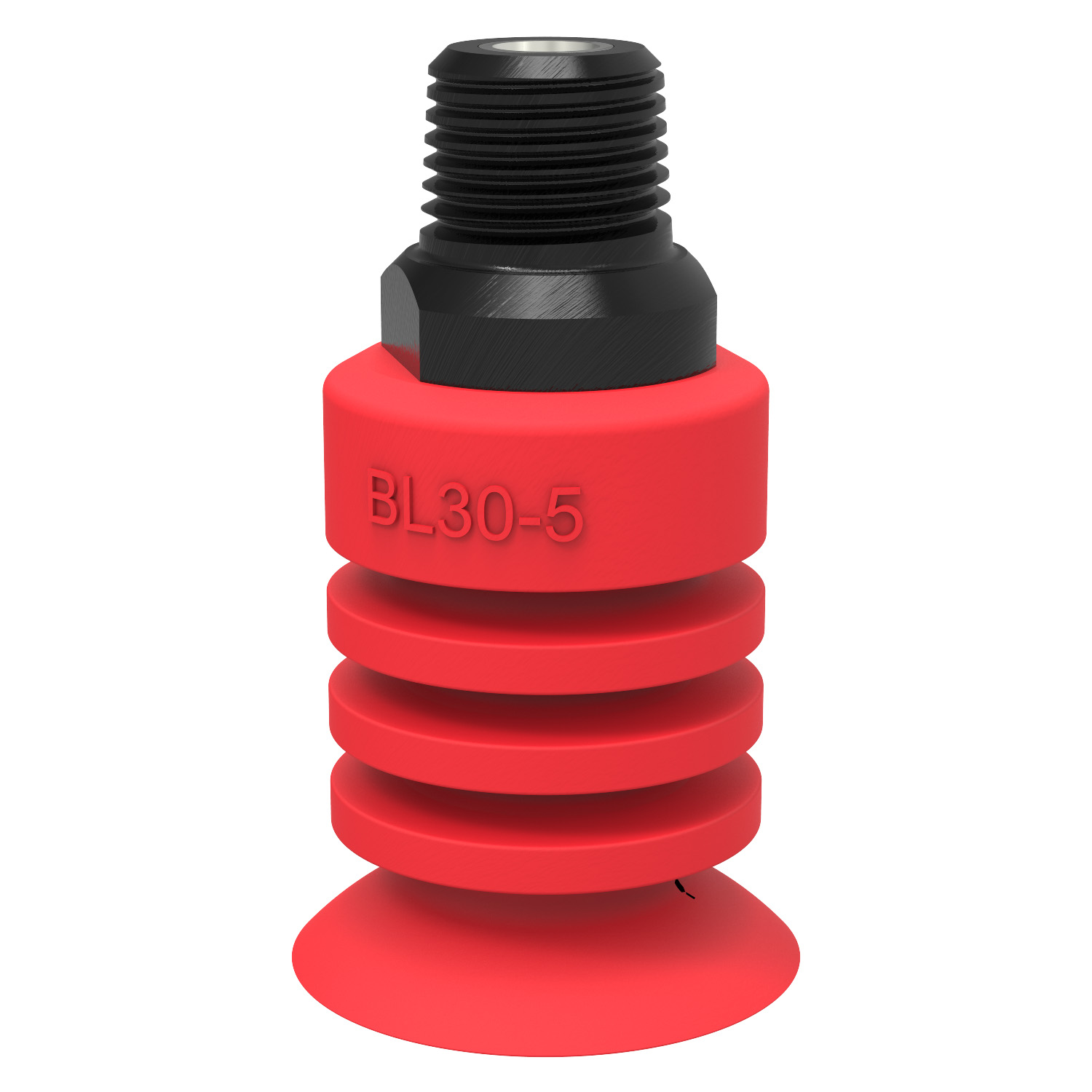 Piab Suction cup BL30-5 Silicone, 1/4 NPT male