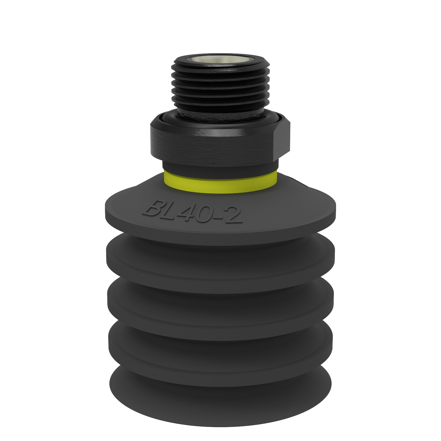 Piab Suction cup BL40-2 Chloroprene, G3/8 male, with mesh filter