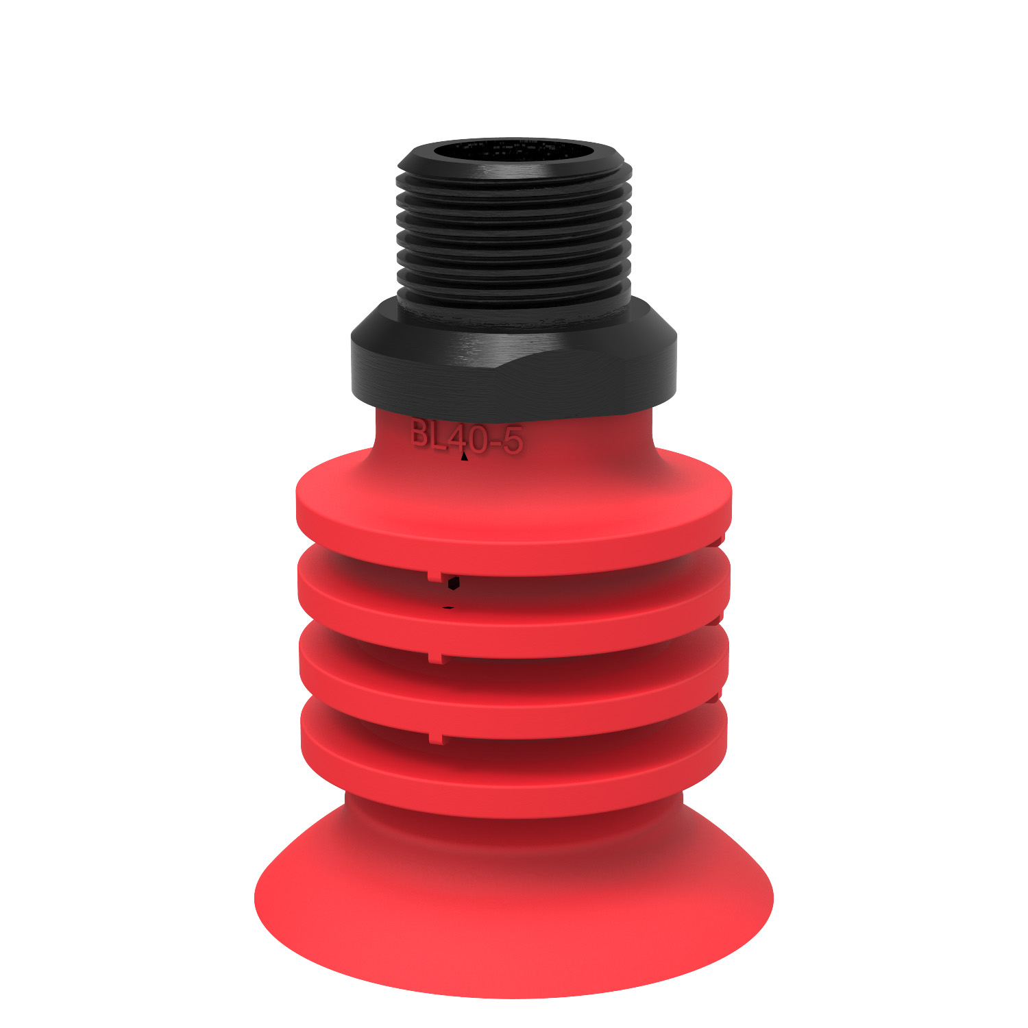 Piab Suction cup BL40-5 Silicone, 3/8 NPT male
