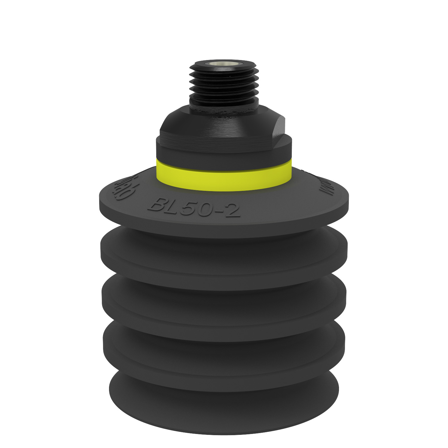 Piab Suction cup BL50-2 Chloroprene, 1/4 NPT male, with mesh filter