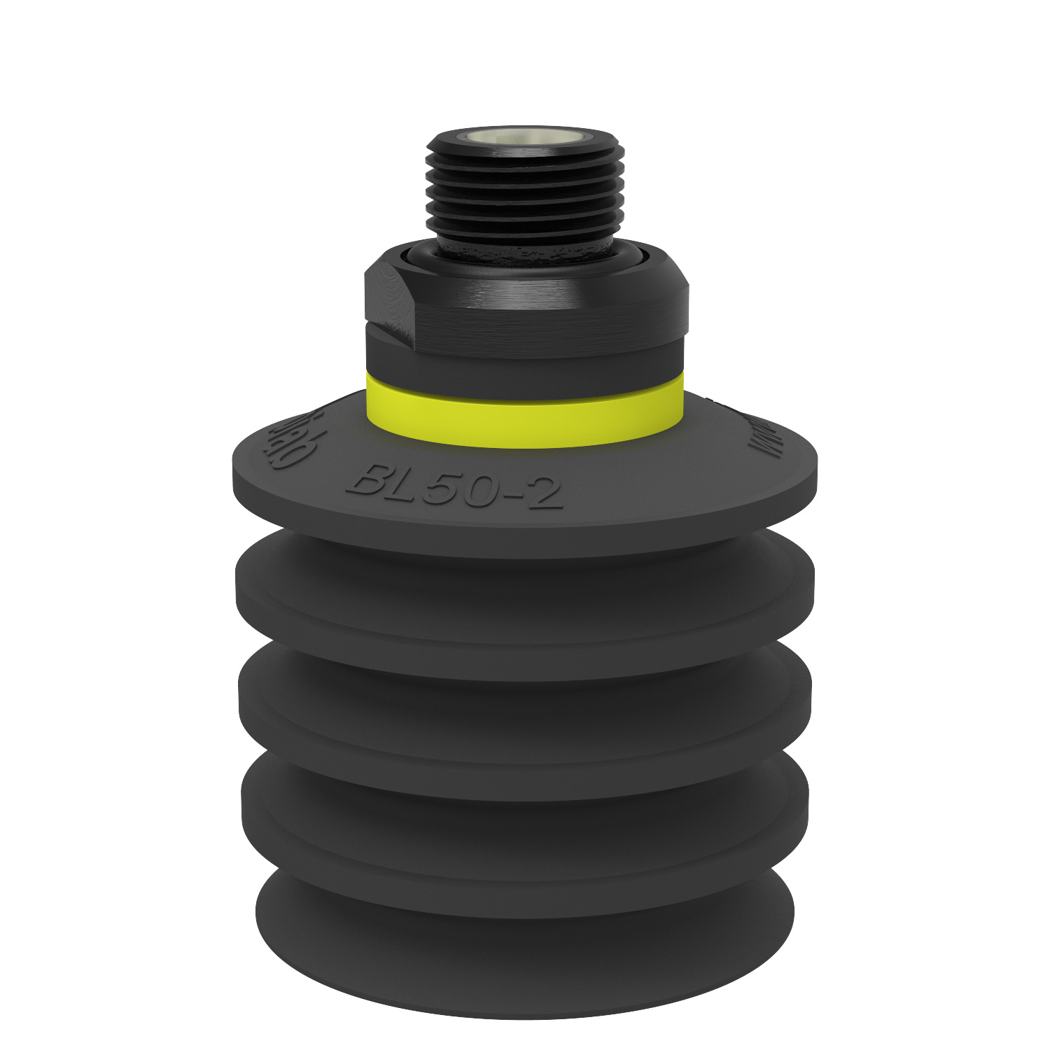 Piab Suction cup BL50-2 Chloroprene, G3/8 male, with mesh filter