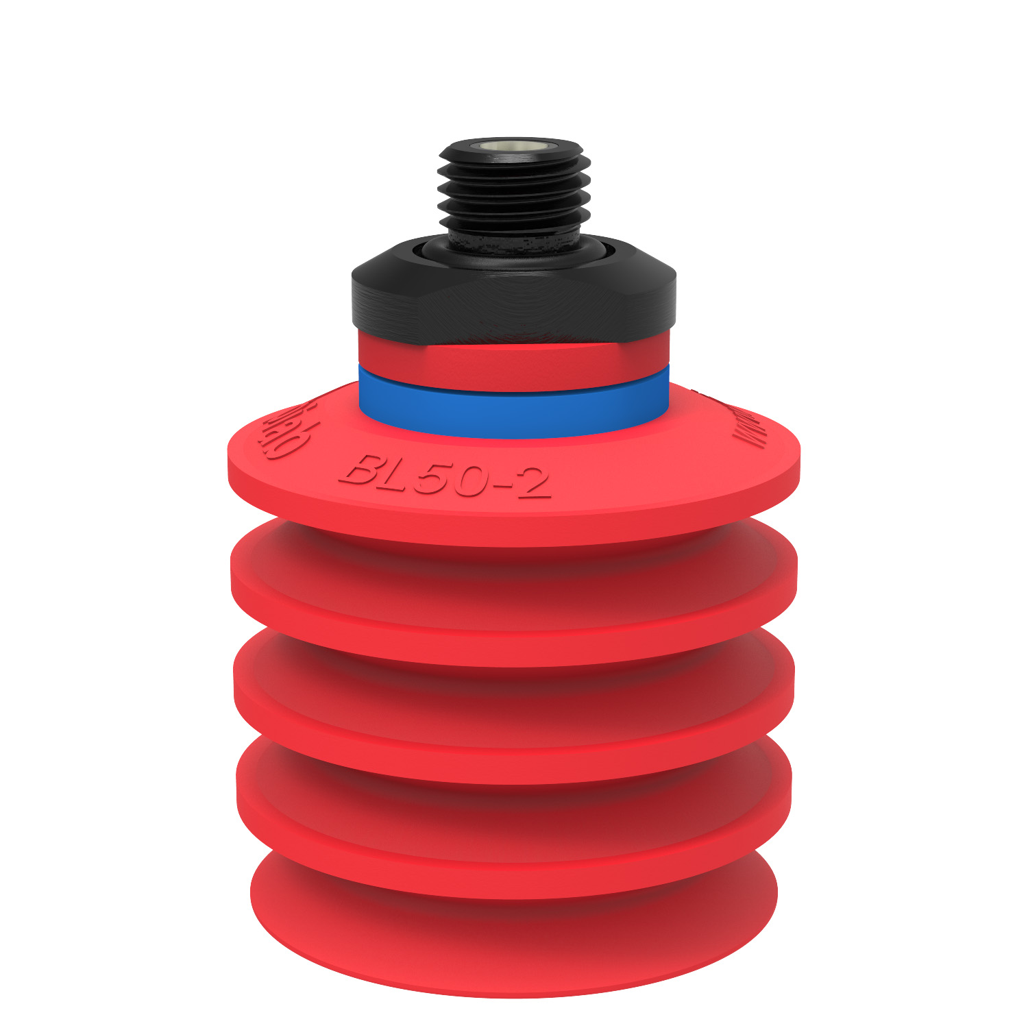 Piab Suction cup BL50-2 Silicone, G1/4 male, with mesh filter