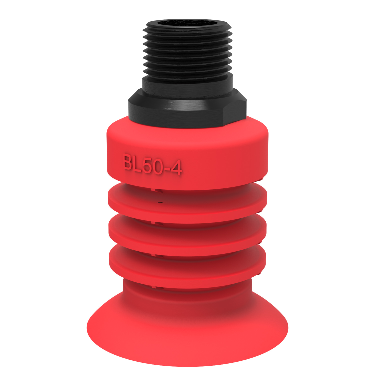 Piab Suction cup BL50-4 Silicone, 1/2 NPT male