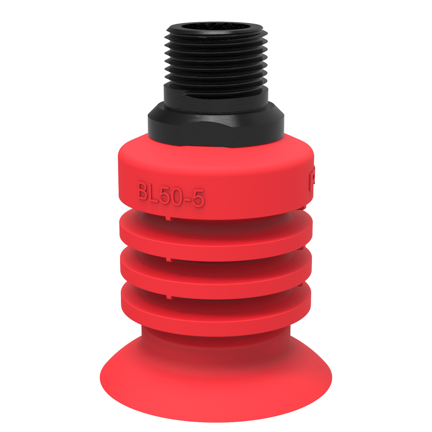 Piab Suction cup BL50-5 Silicone, 1/2 NPT male