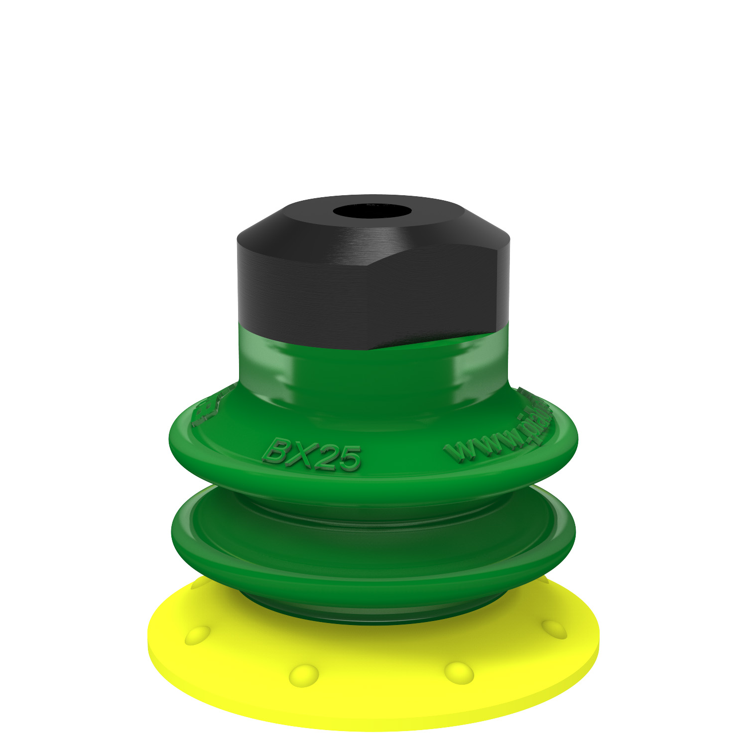 Piab Suction cup BX25P Polyurethane 30/60 with filter, M5 female