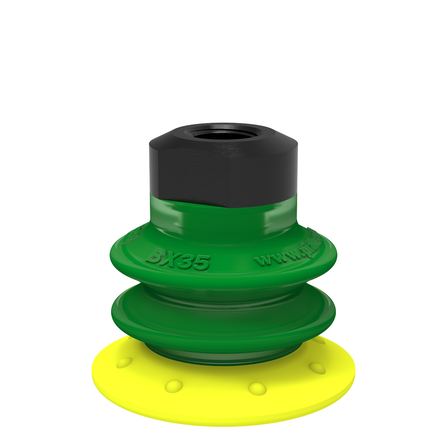 Piab Suction cup BX35P Polyurethane 30/60 with filter, 1/8 NPSF female