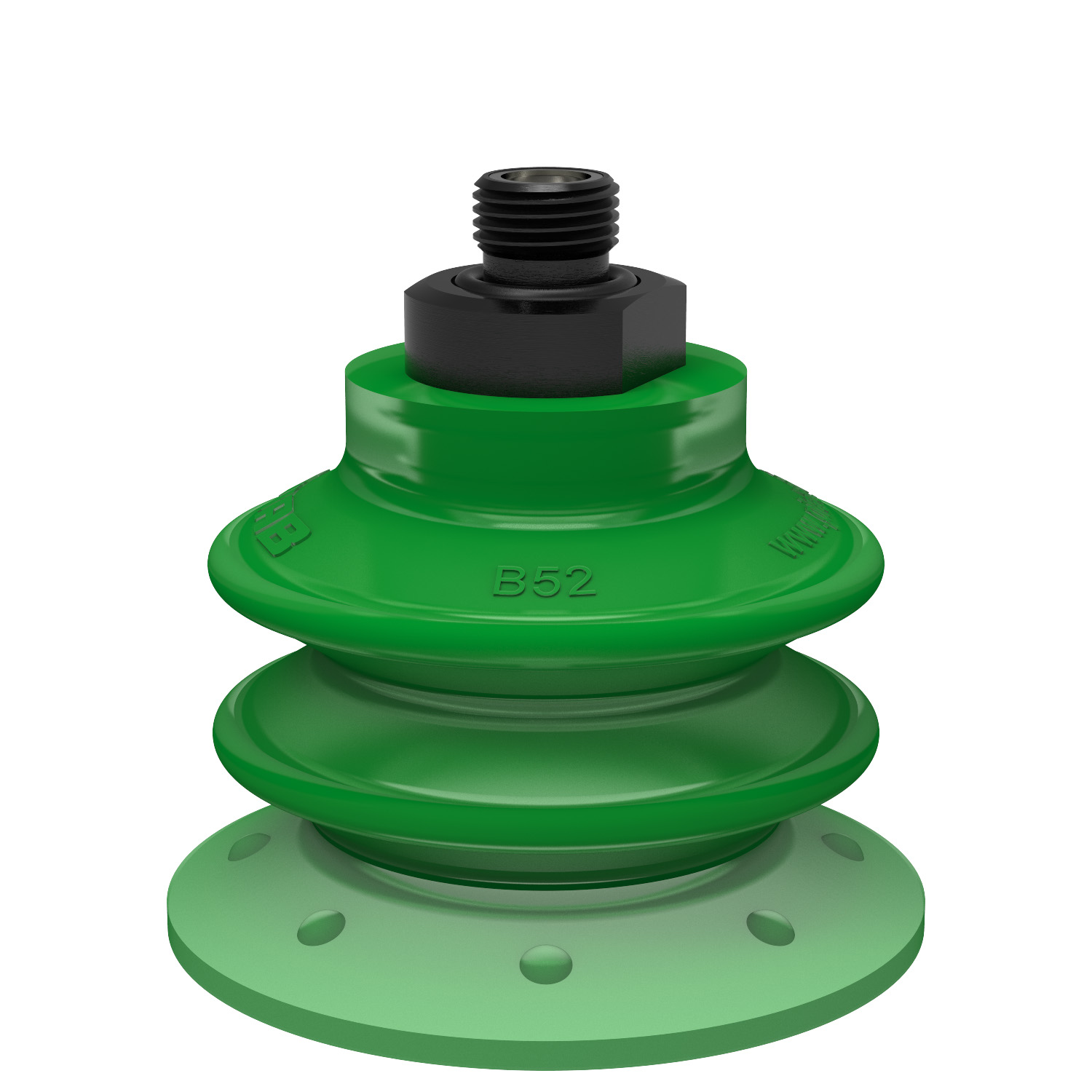 Piab Suction cup BX52P Polyurethane 60 with filter, G1/8 male, with mesh filter