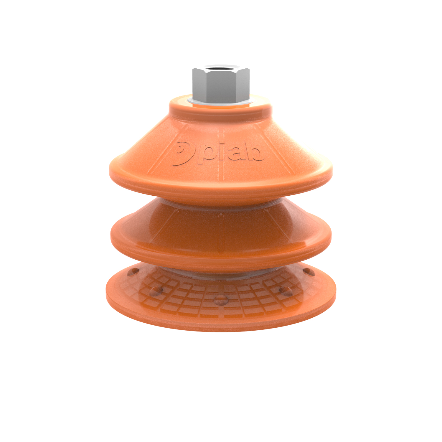 Piab Suction cup BXF105P Polyurethane 60, G3/8 female plastic thread