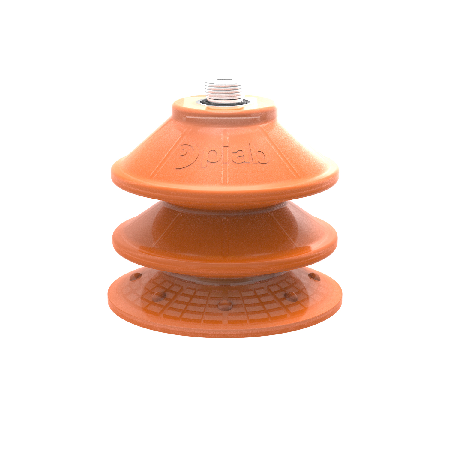 Piab Suction cup BXF105P Polyurethane 60, G3/8 male with mesh filter
