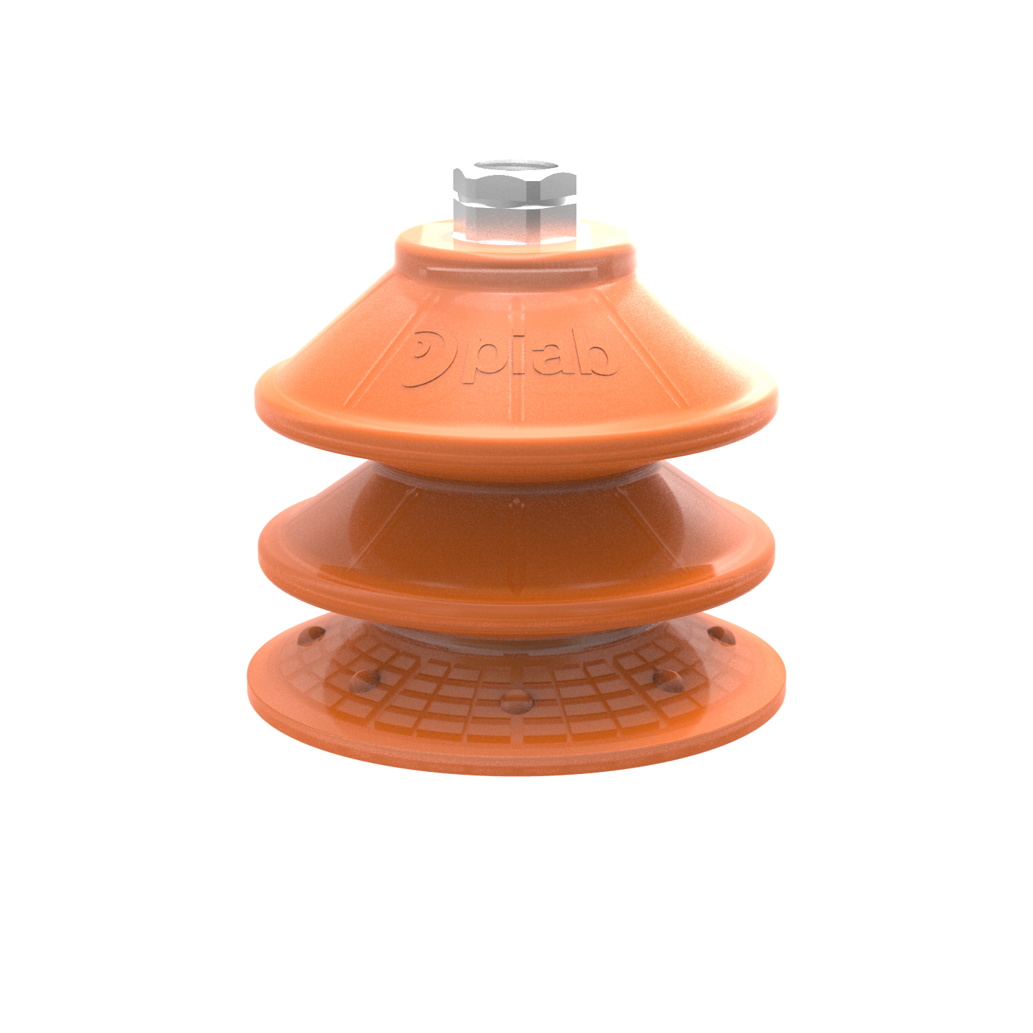 Piab Suction cup BXF105P Polyurethane 60, 3/8 NPT female with mesh filter