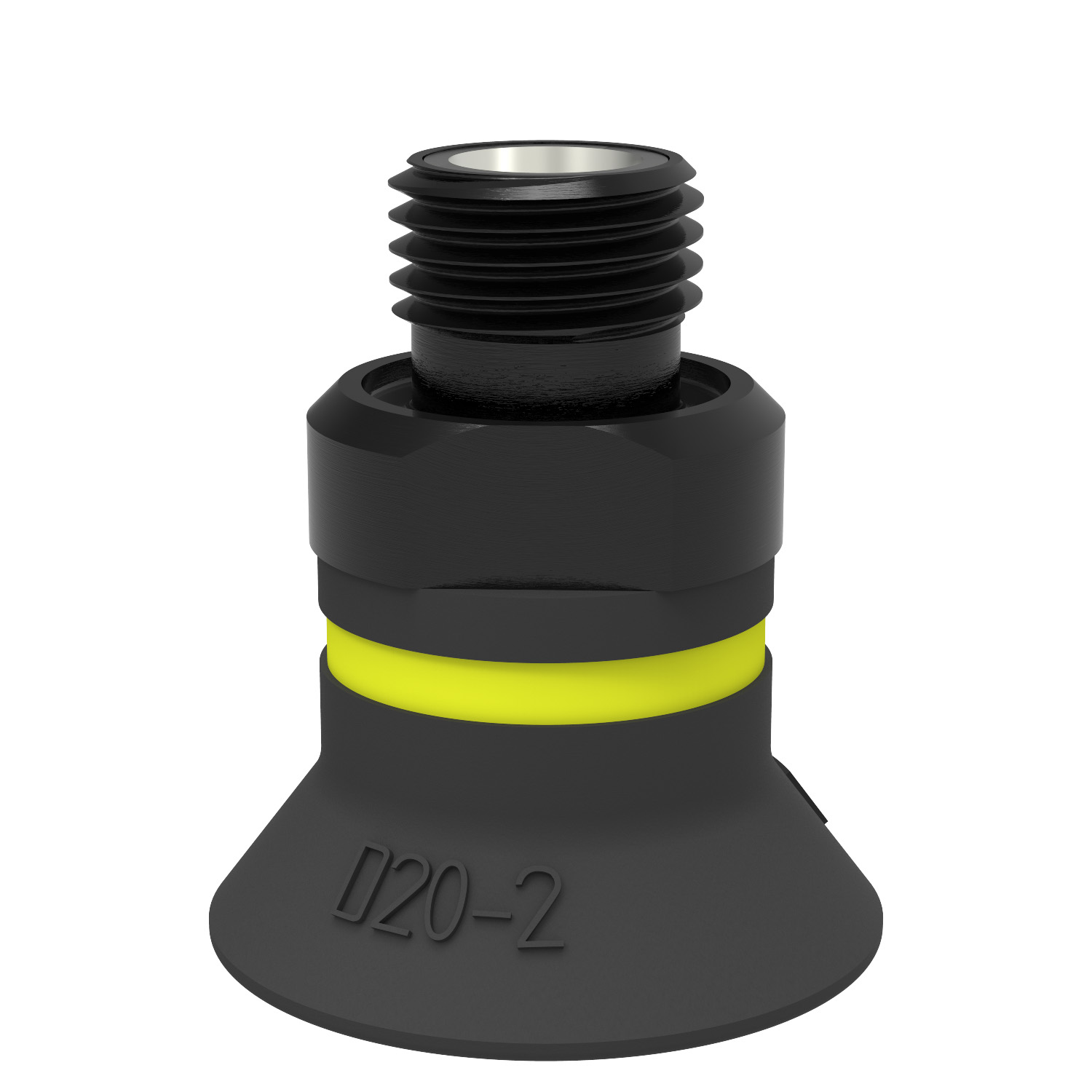 Piab Suction cup D20-2 Chloroprene, G1/8 male, with mesh filter