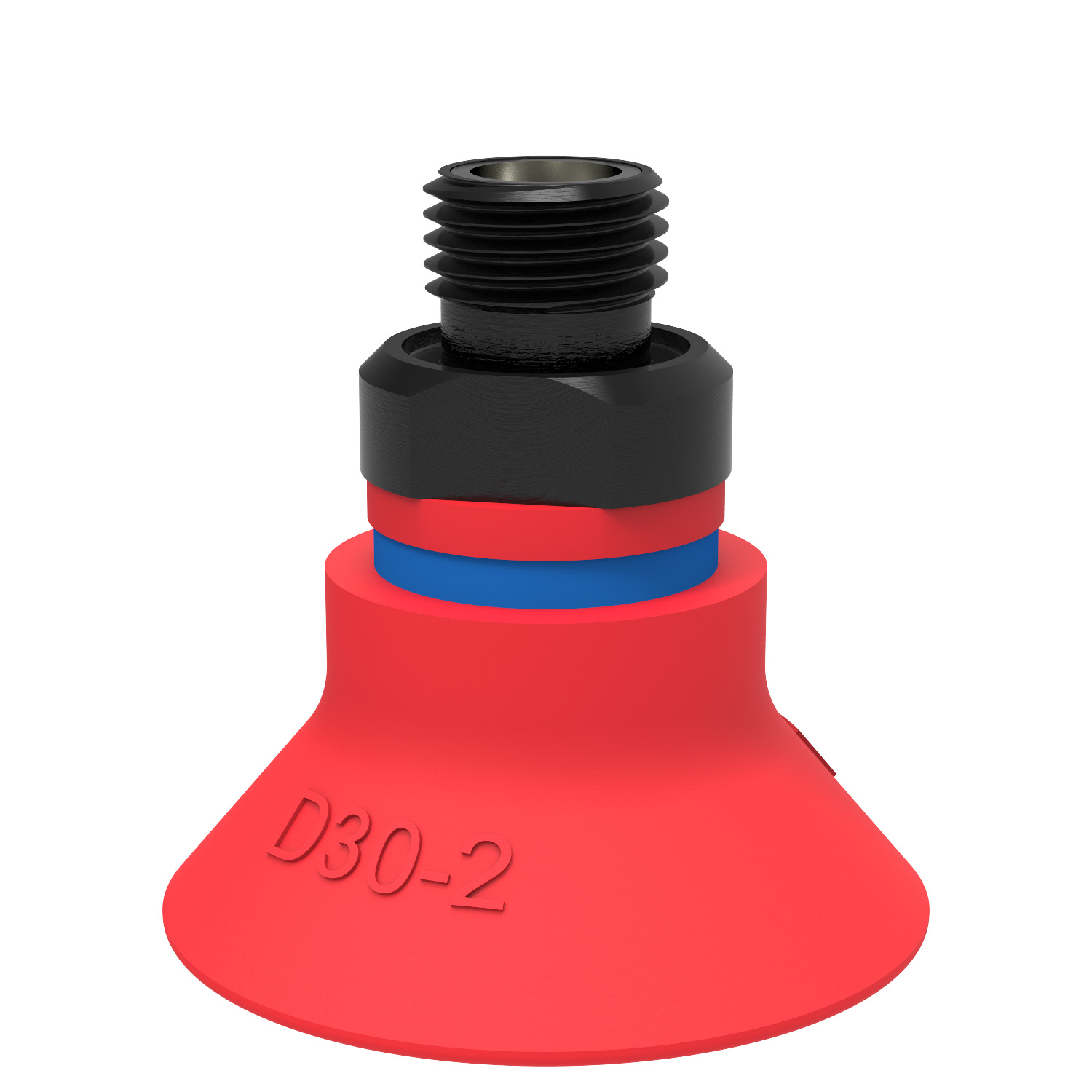Piab Suction cup D30-2 Silicone, G1/8 male, with mesh filter