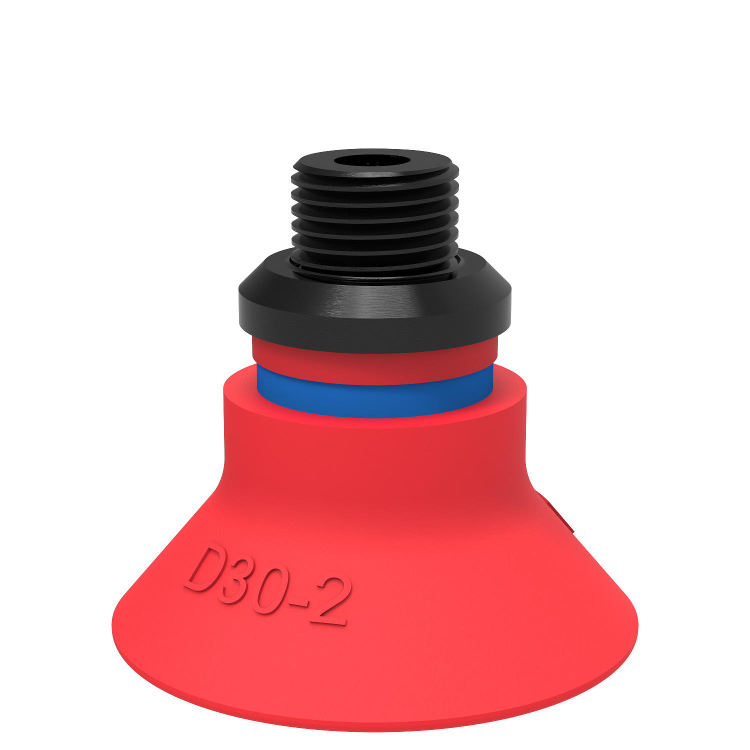 Piab Suction cup D30-2 Silicone, G1/8 male/M5 female, PA