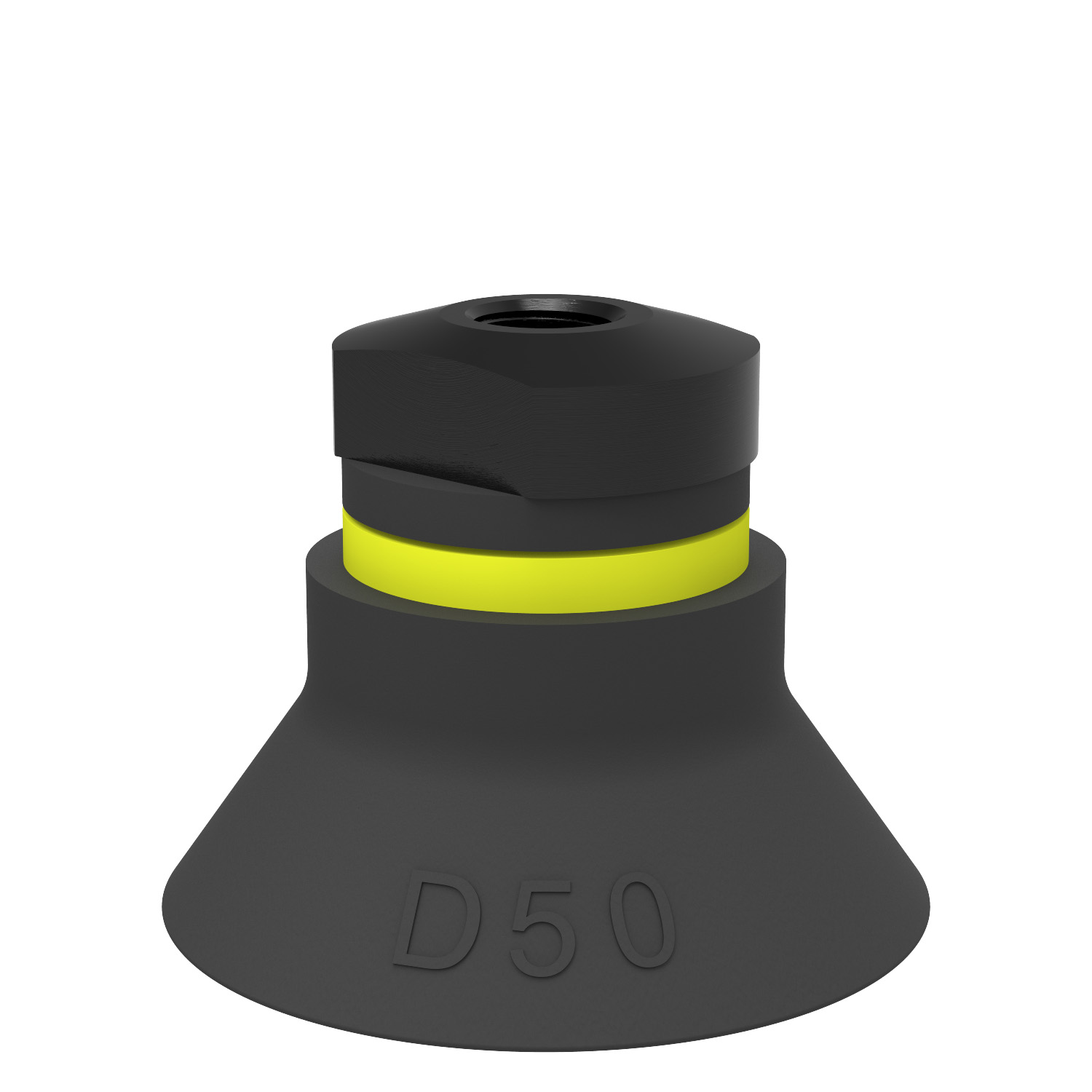 Piab Suction cup D50 Chloroprene, 1/8 NPSF female