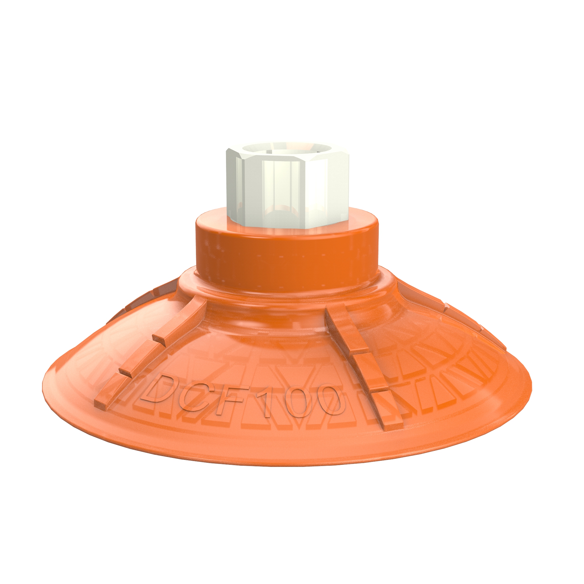 Piab Suction cup DCF100P Polyurethane 60, G3/8 female plastic
