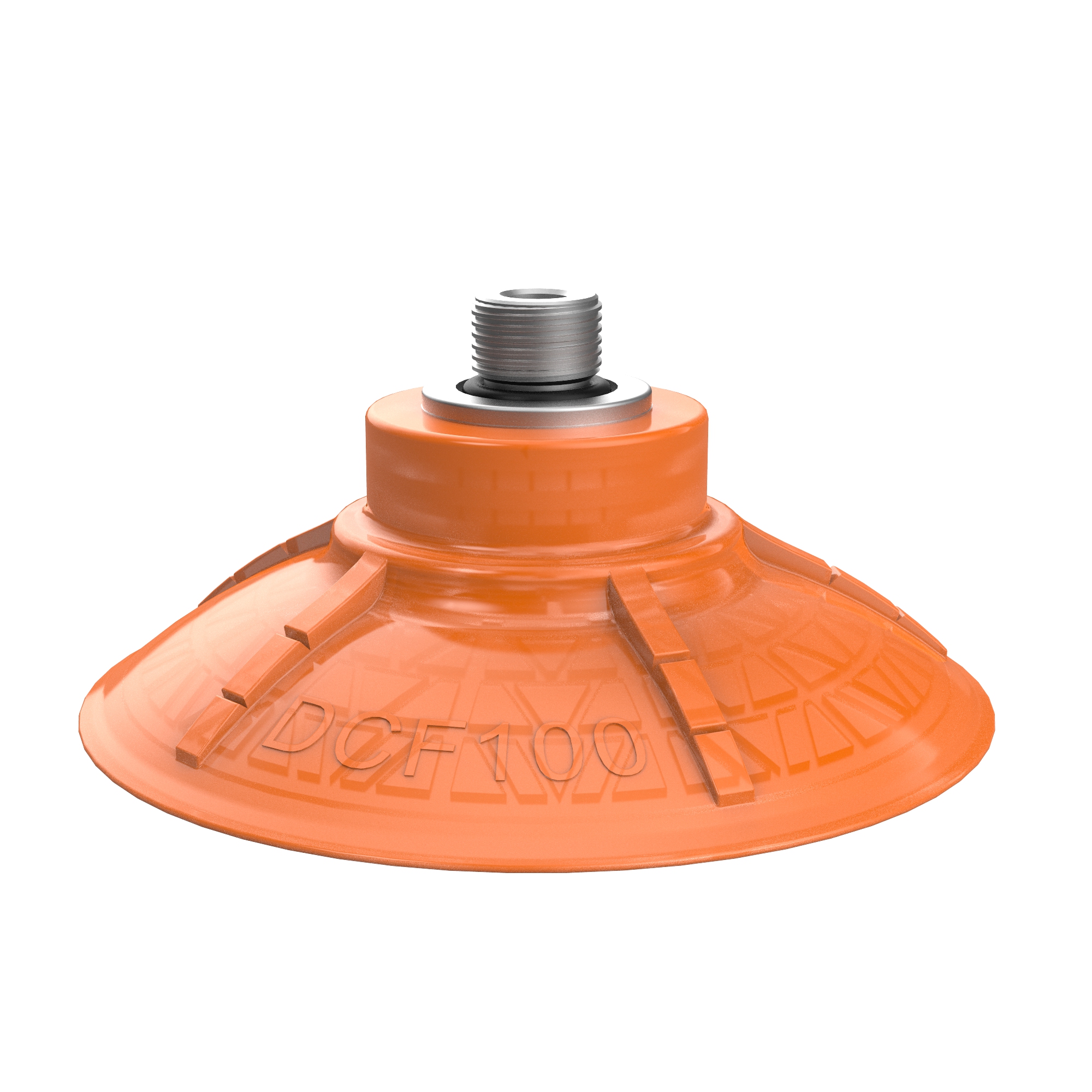 Piab Suction cup DCF100P Polyurethane 60, G1/4 male with mesh filter
