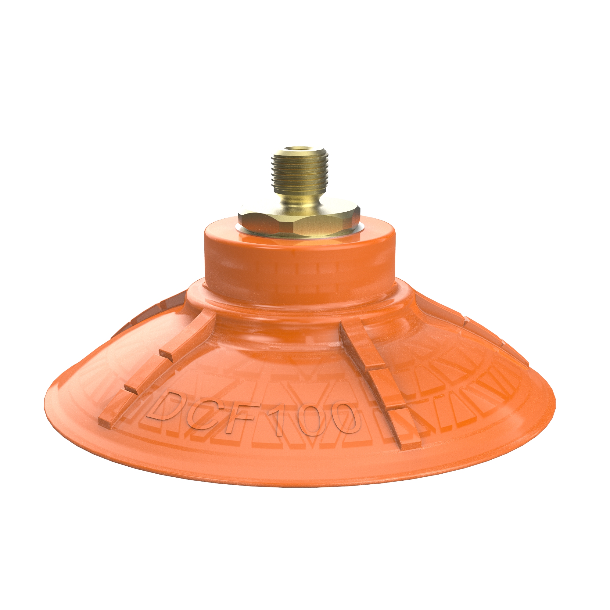 Piab Suction cup DCF100P Polyurethane 60, M10x1,5 male with mesh filter