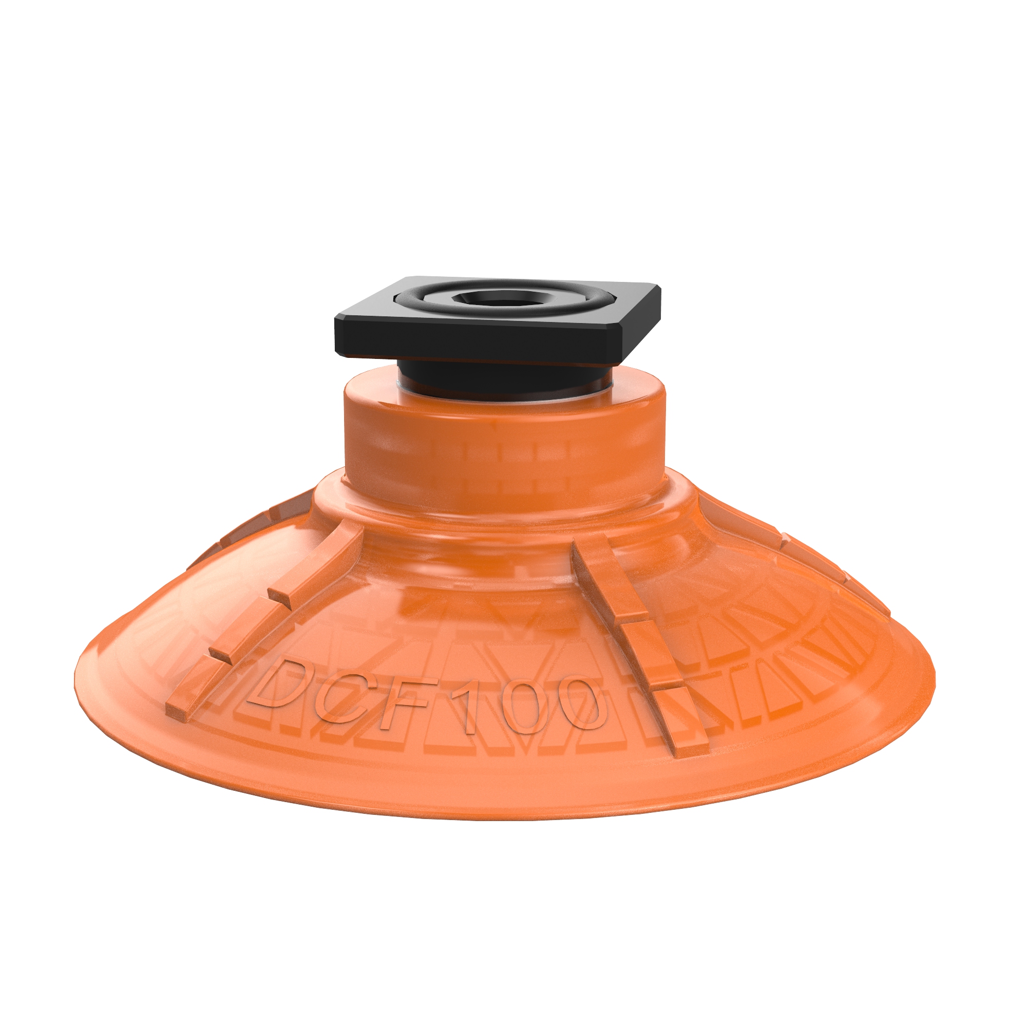 Piab Suction cup DCF100P Polyurethane 60, T-slot with mesh filter